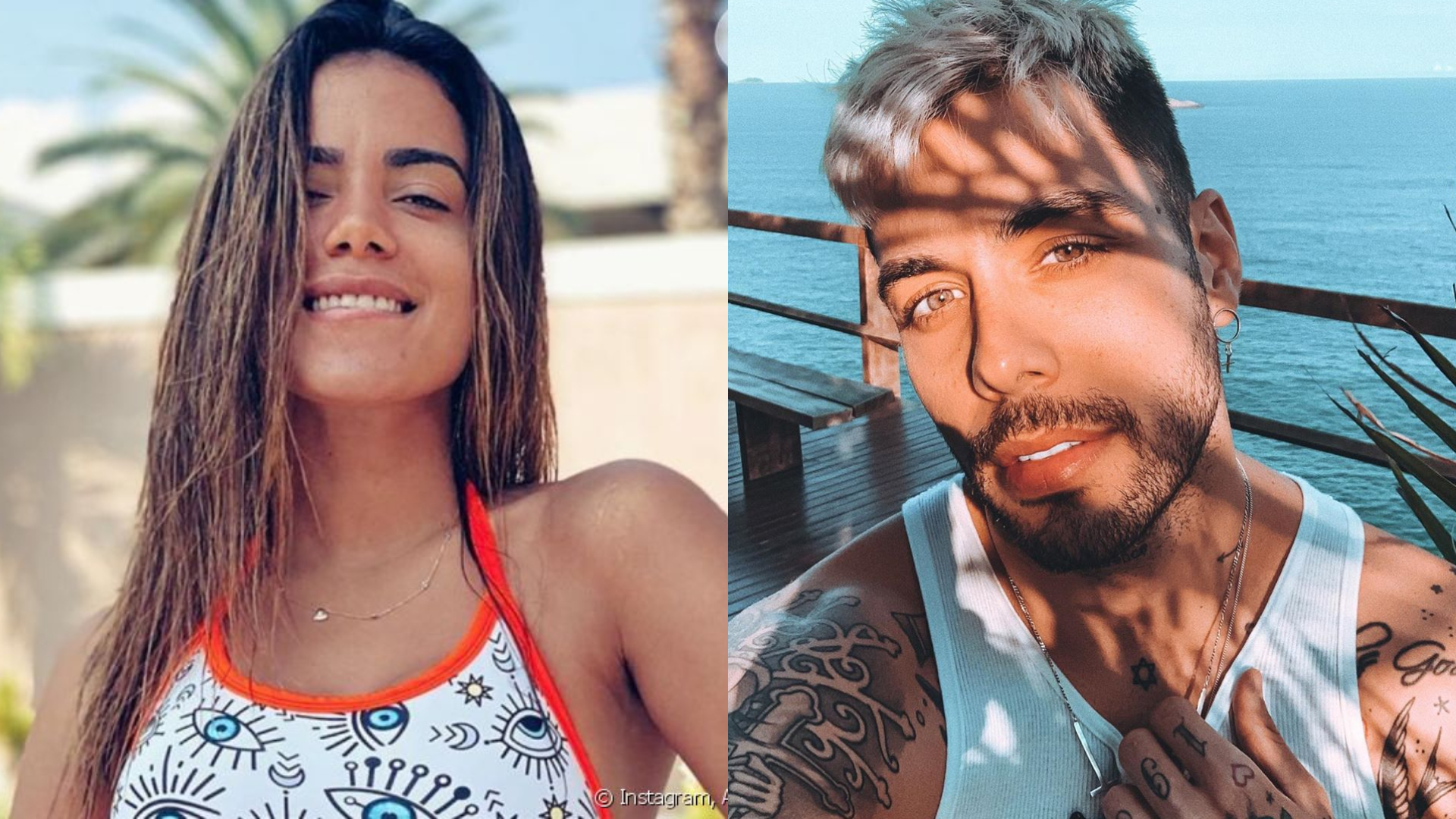 CASAL CHEIO DE FOGO! Gui Araújo eleva temperatura de rede social ao fazer sessão de fotos apimentada com Anitta