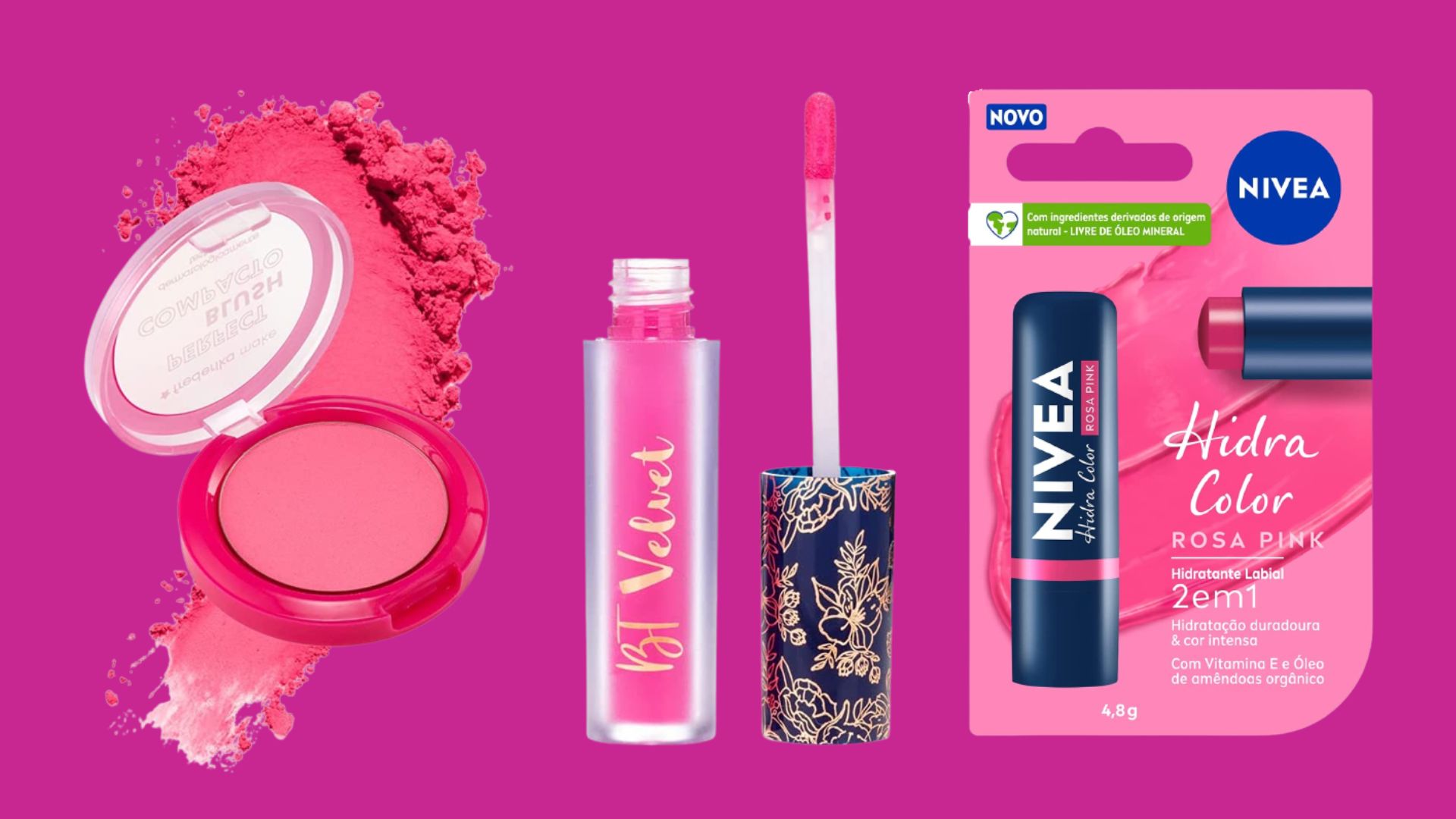 Barbiecore na maquiagem: 10 produtos para seguir a nova tendência
