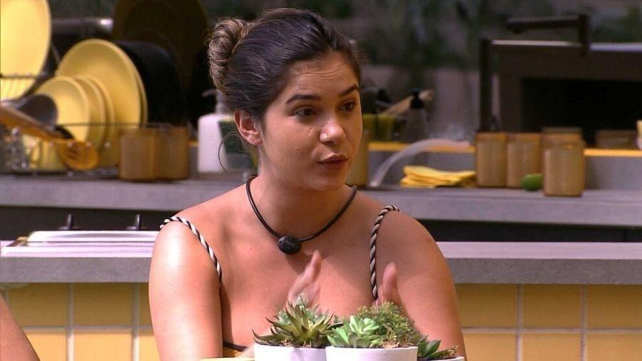 BBB20: Gizelly dispara sobre paredão com Babu: “Ele ainda não saiu porque não foram pessoas queridas com ele”