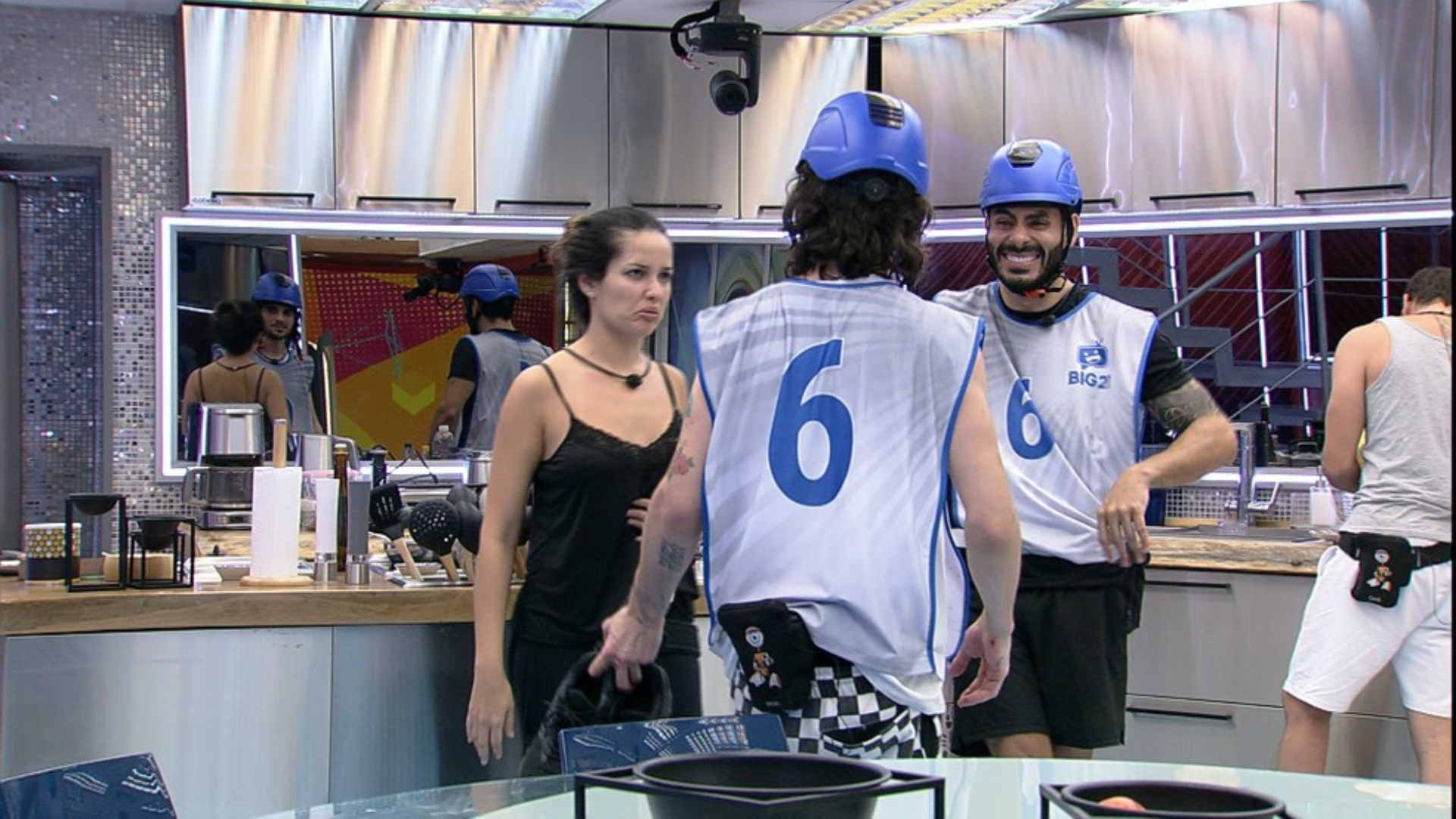 BBB21: Após vencerem a Prova do Líder, Rodolffo promete liderança a Fiuk