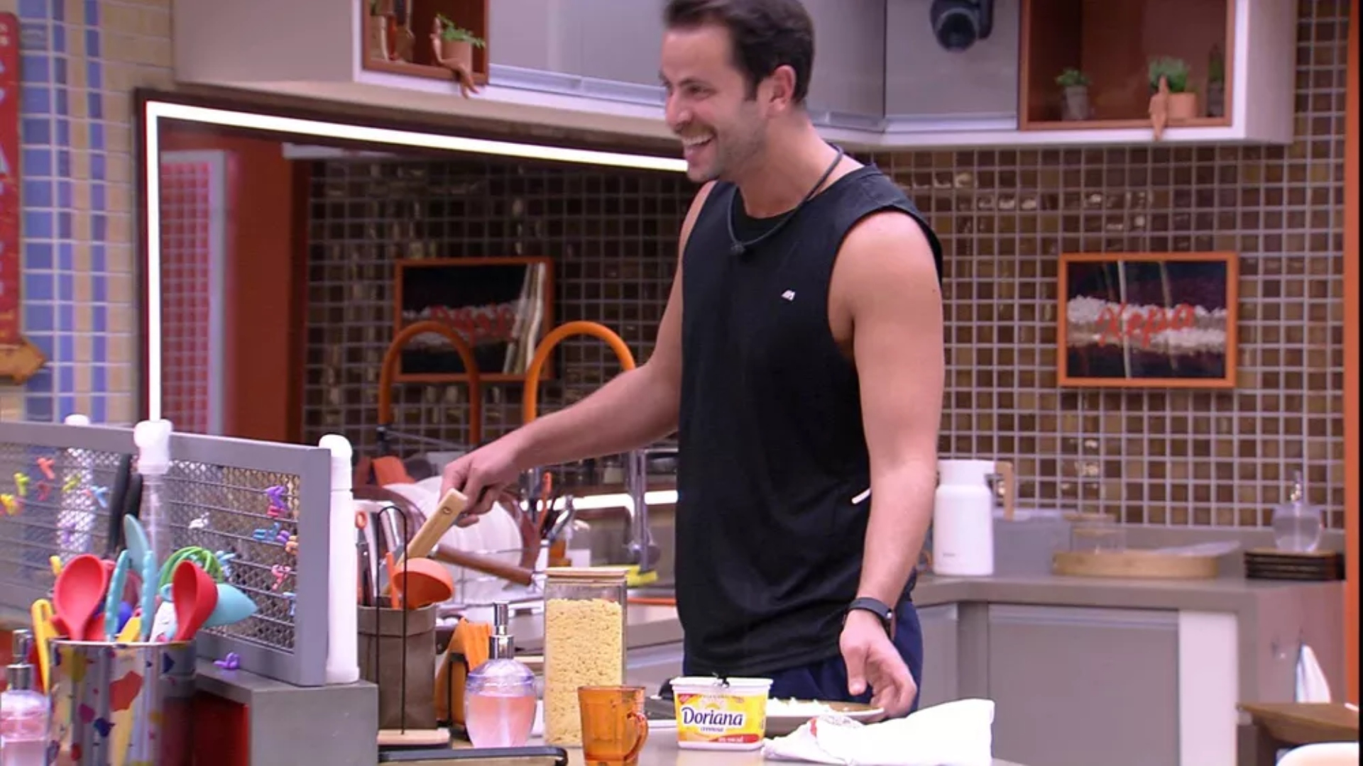 BBB22: Gustavo dispara sobre sister e brother na Prova do Líder: “Ela resiste mais que ele”