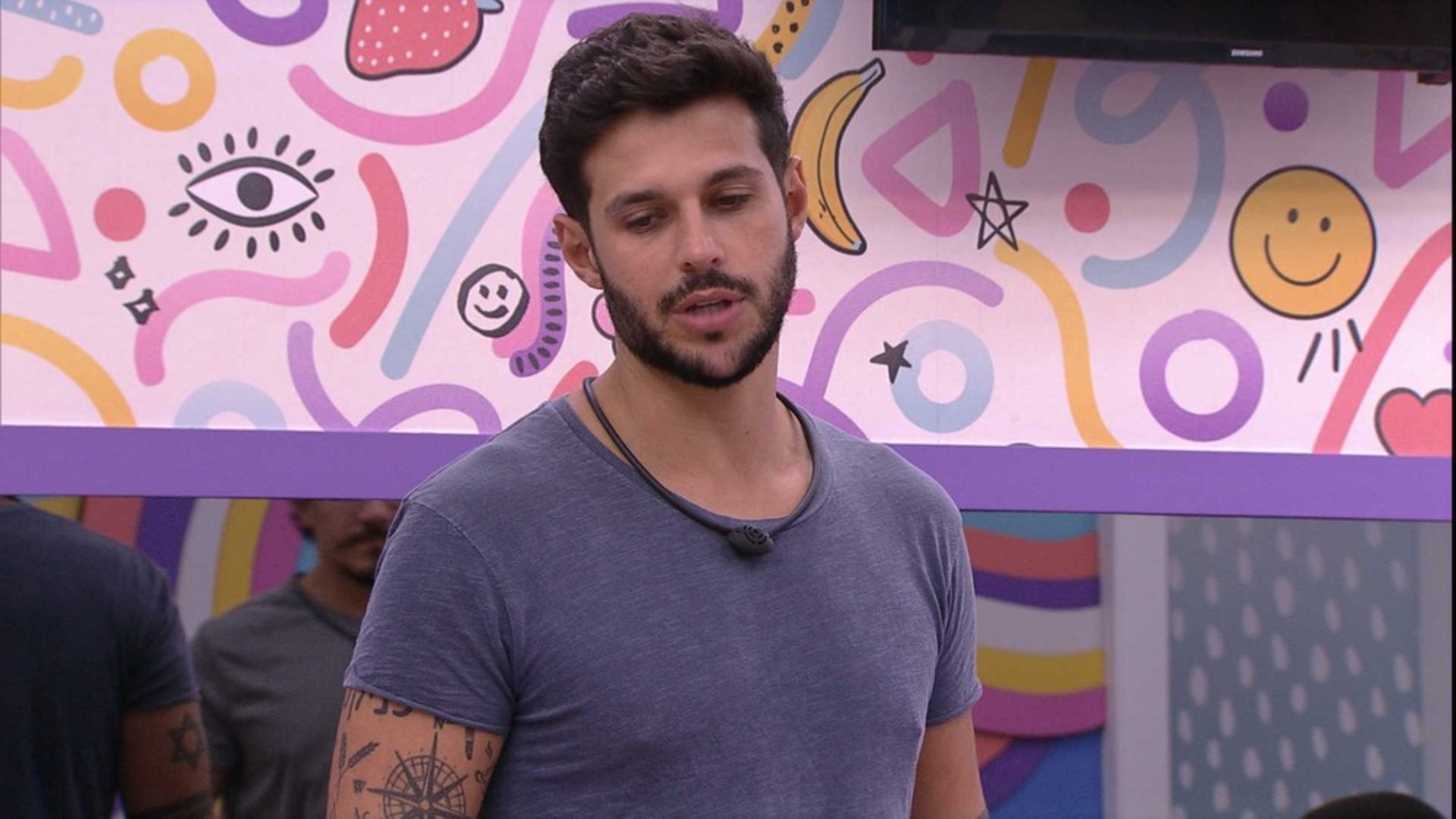 BBB22: Rodrigo diz que é alvo de voto de sister: “Vai em mim”