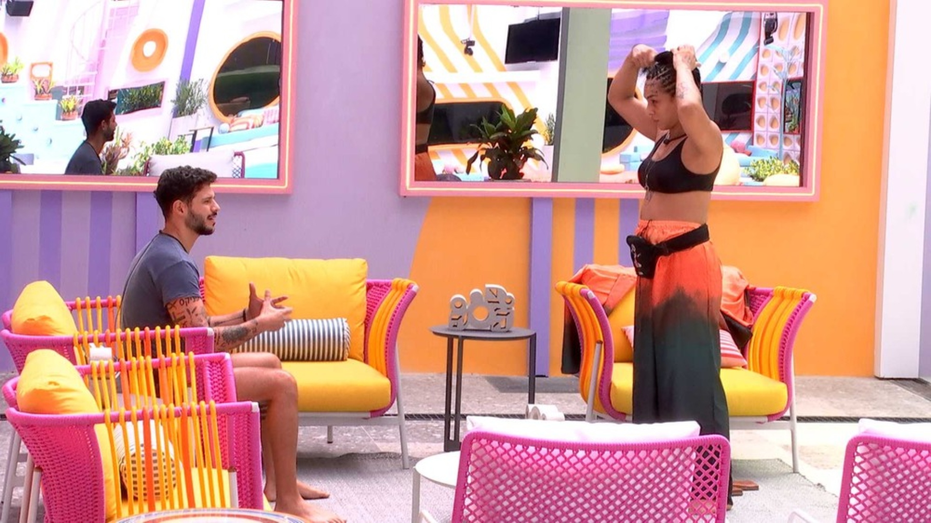 BBB22: Rodrigo se desculpa com Linn da Quebrada por usar termo transfóbico