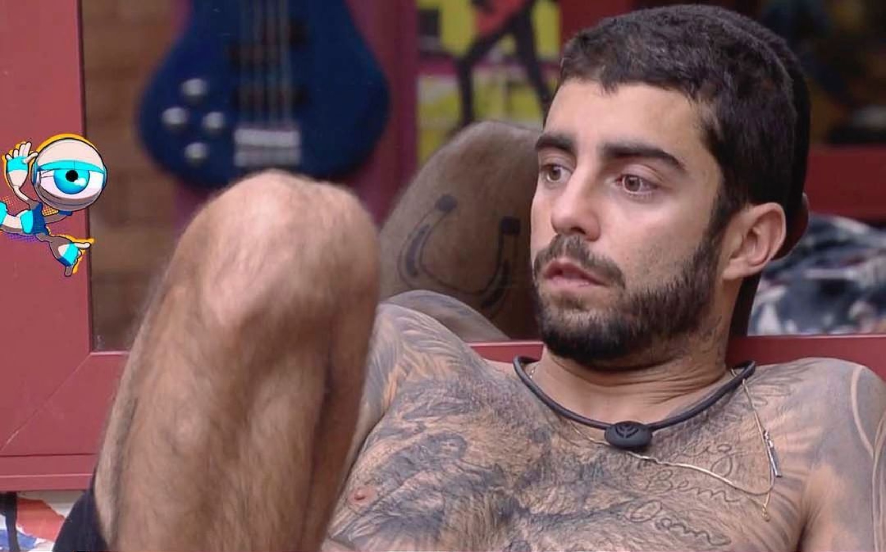 BBB22: Pedro Scooby se irrita com brincadeiras falando de Anitta