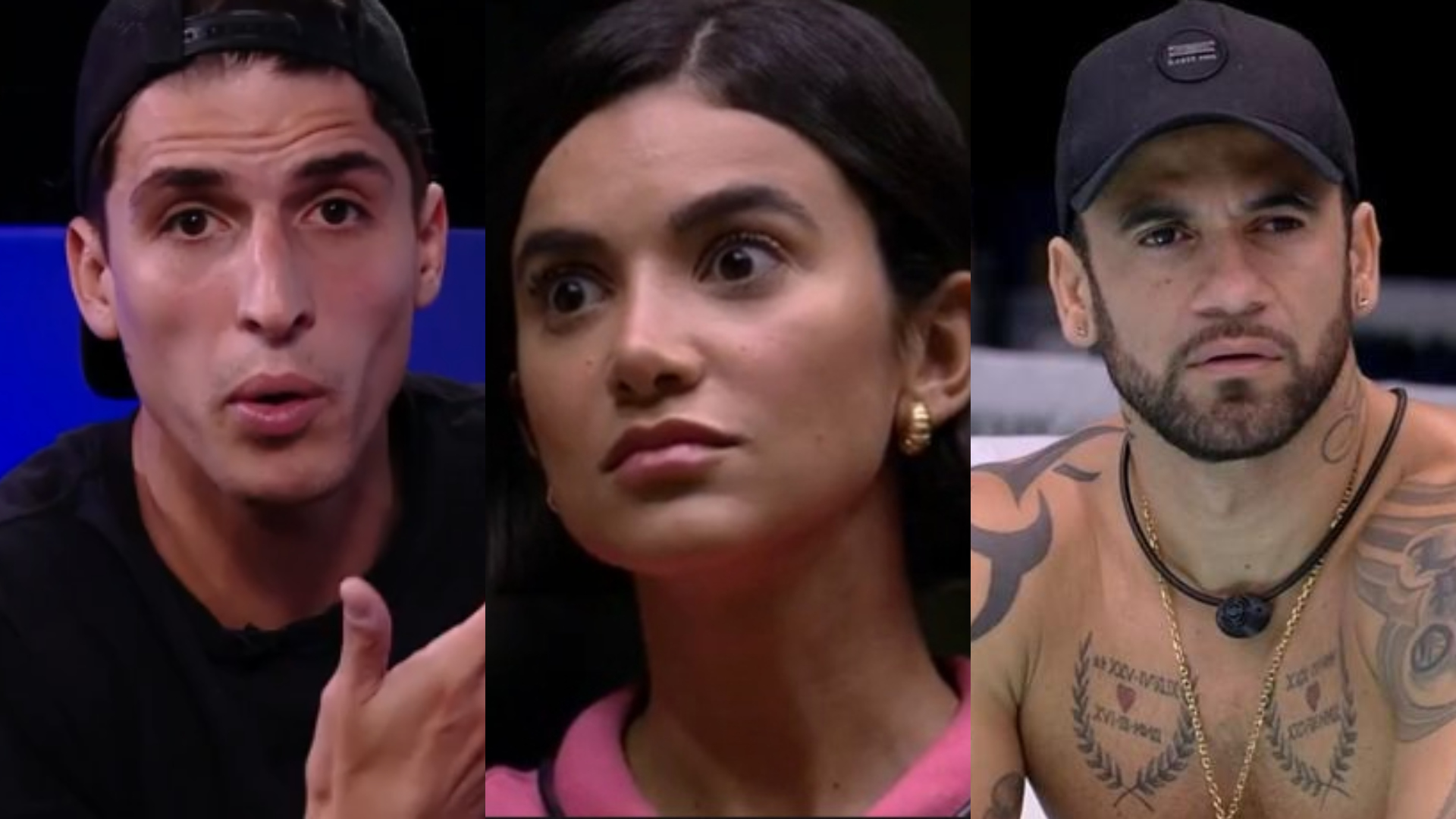 Amados? Vestidos de mulher, Felipe Prior e Hadson fazem live aguardando a eliminação de Manu e passam vergonha