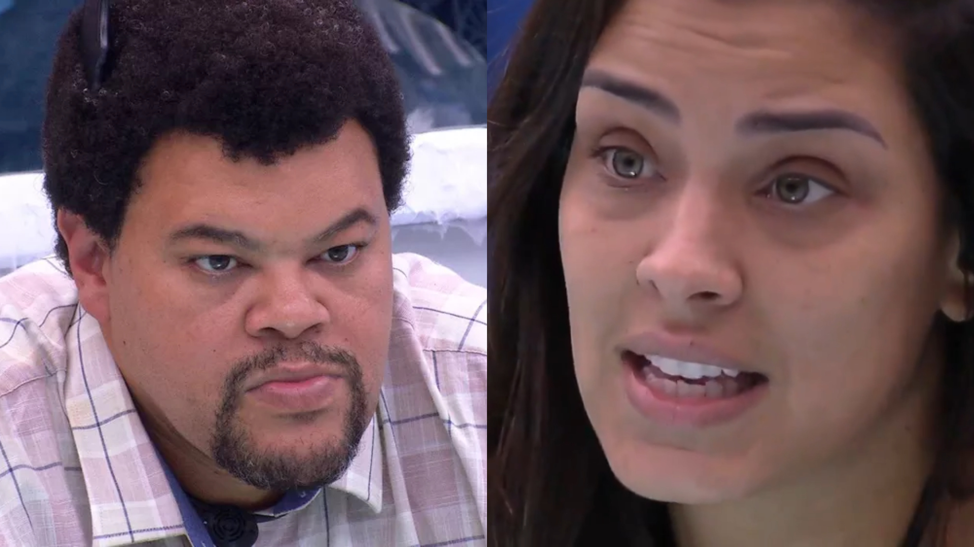 BBB20: Babu Santana se irrita com Ivy e solta o verbo contra a sister: “Você tem que torcer para eu não ganhar o líder”
