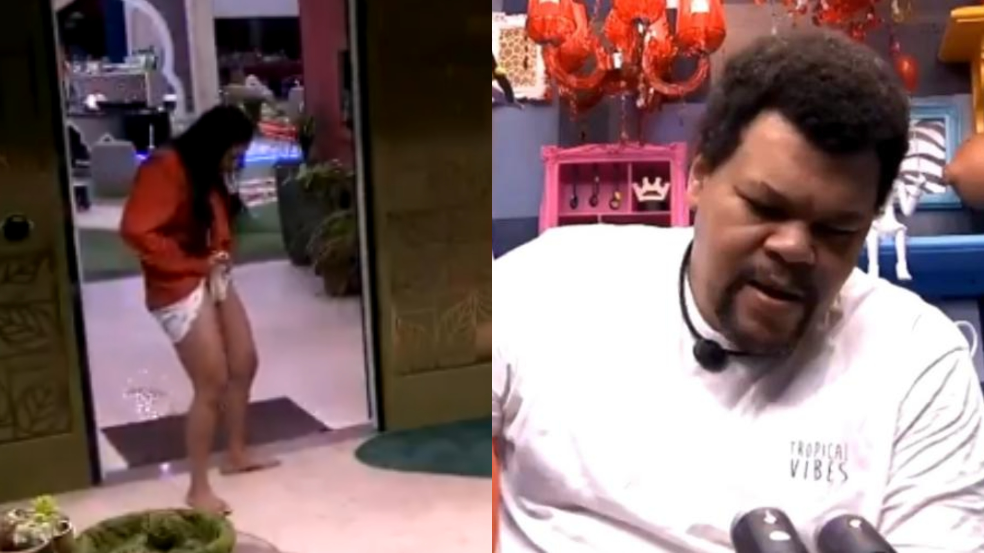 BBB20: Babu Santana aponta sobre Flayslane: “Gente, a Flay é uma pessoa, quando bebe é outra”