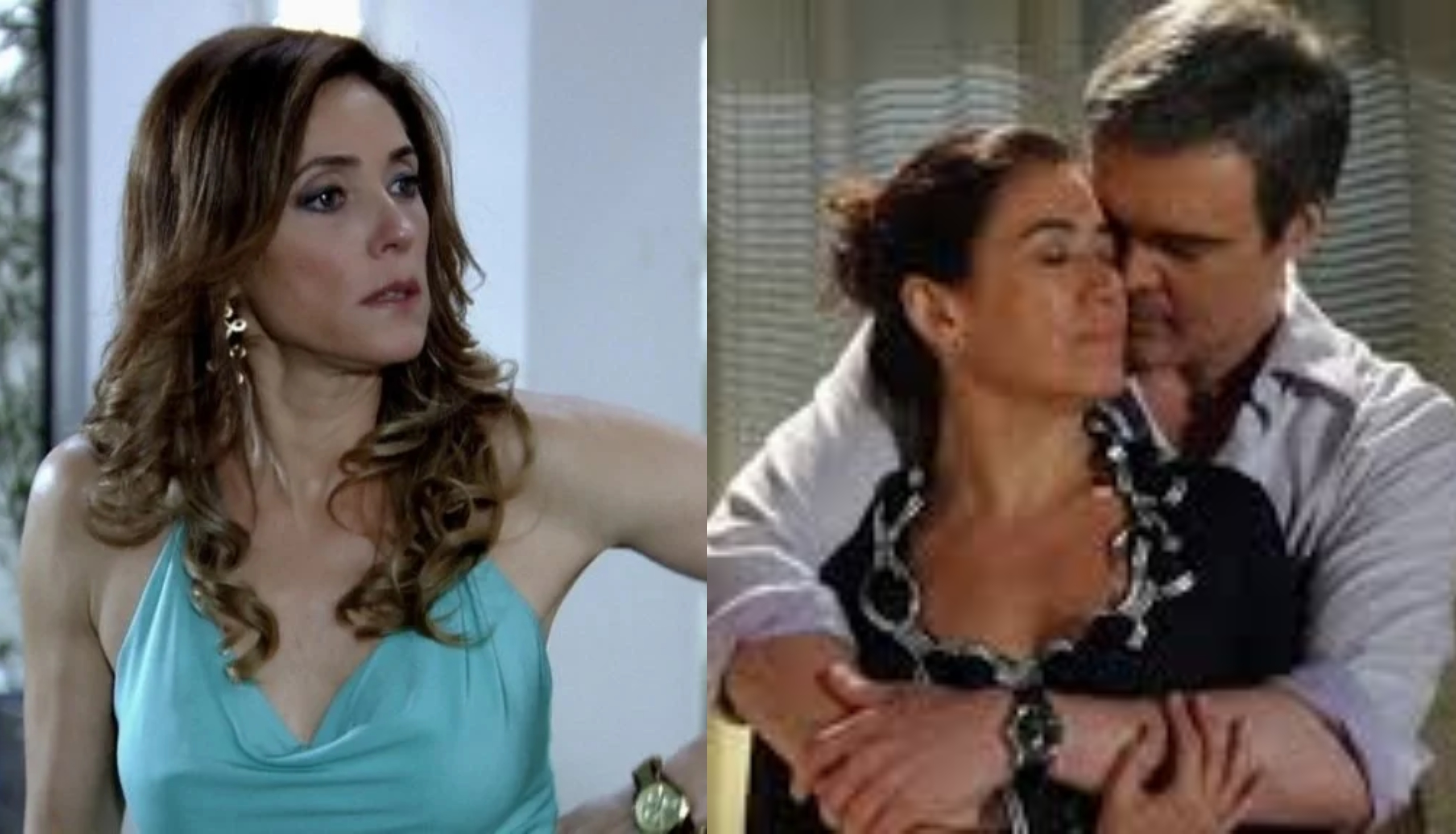 Fina Estampa: Após noite de amor quente, Griselda faz Tereza Cristina engolir seu romance com René