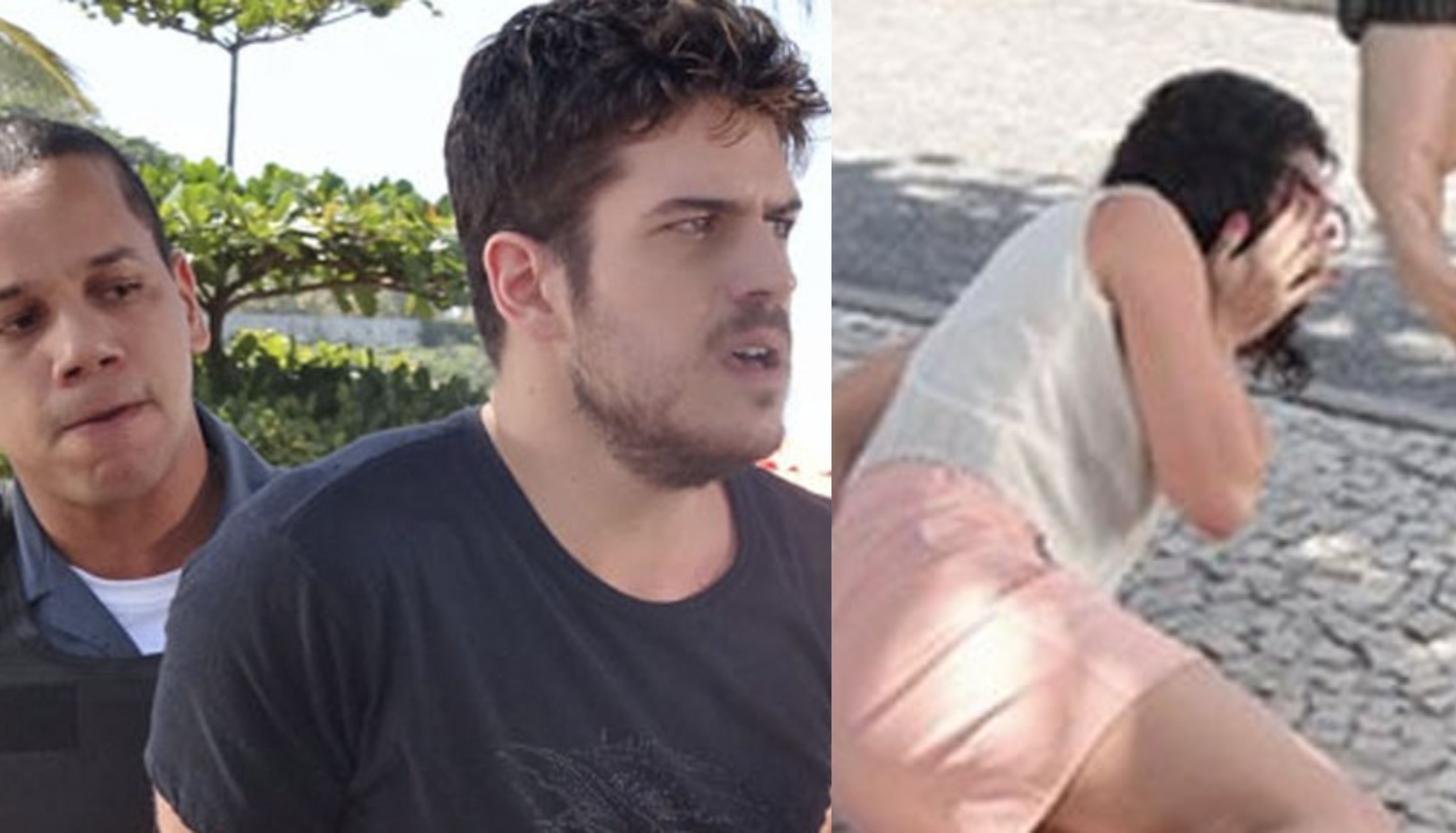 Fina Estampa: Após dar um tapa na cara de Zuleika em público, Rafael é preso