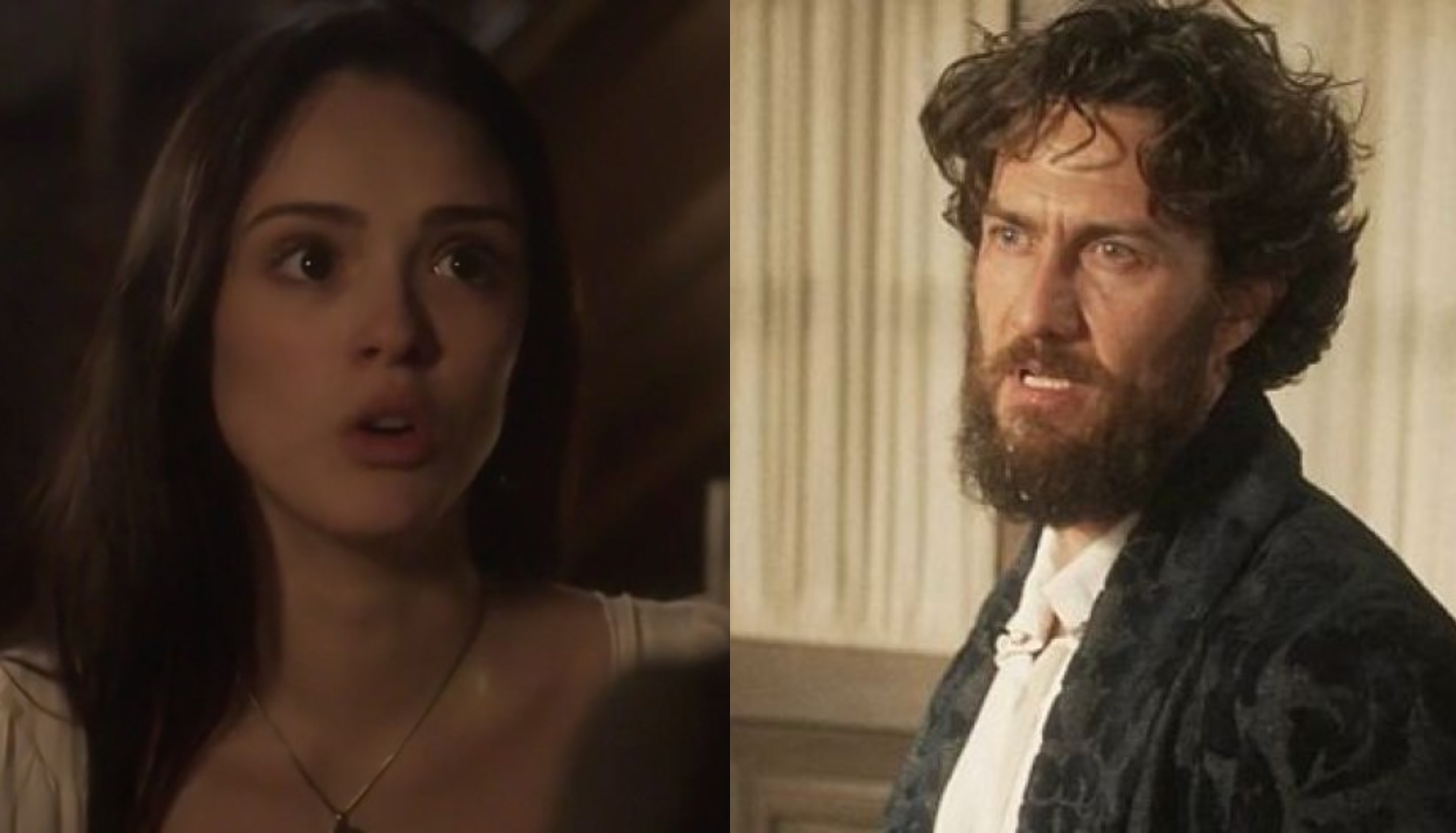 Novo Mundo: Ao tentar fugir, Anna é castigada por Thomas e grita de pavor