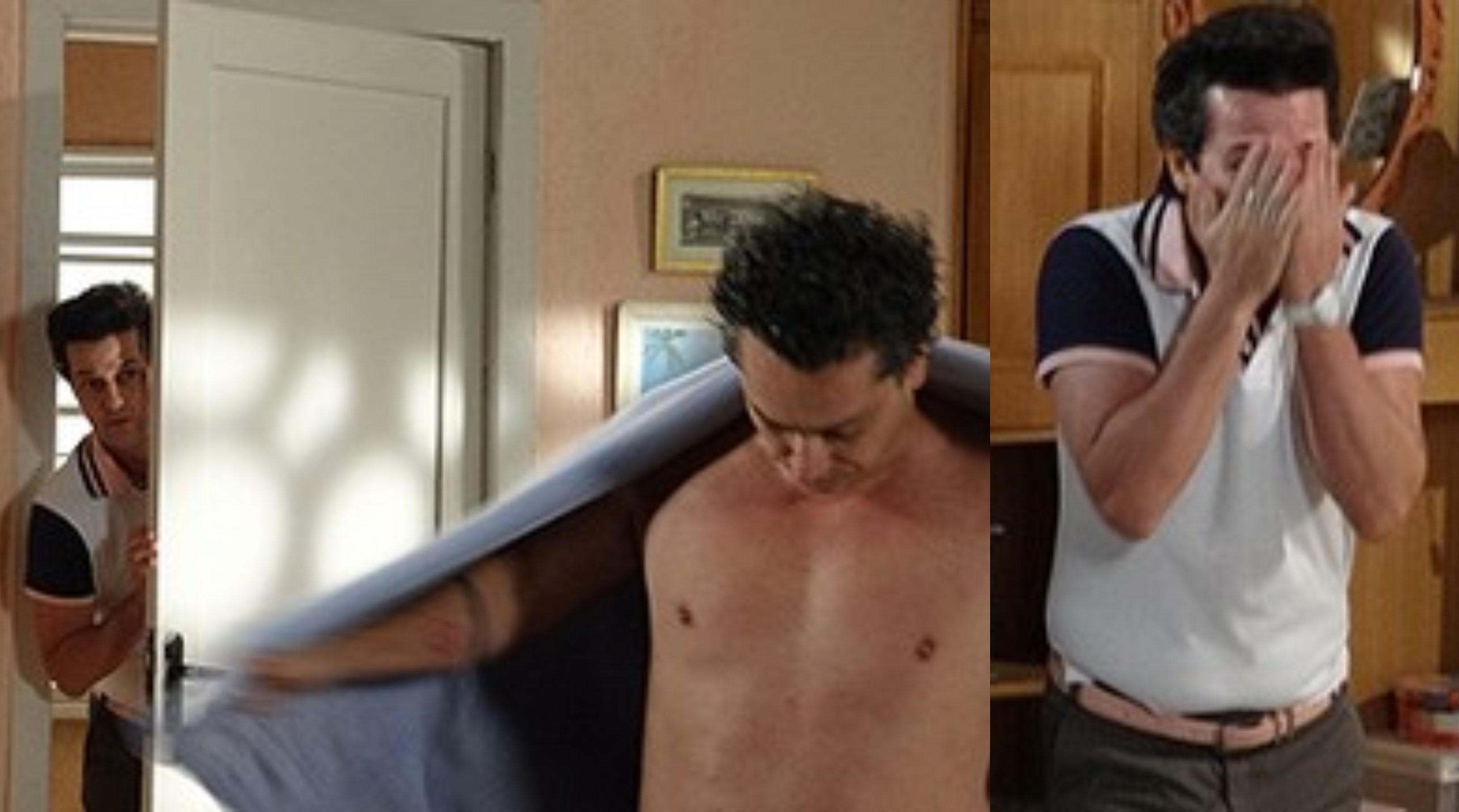 Fina Estampa: Após flagrar Baltazar pelado, Crô tem atitude inusitada