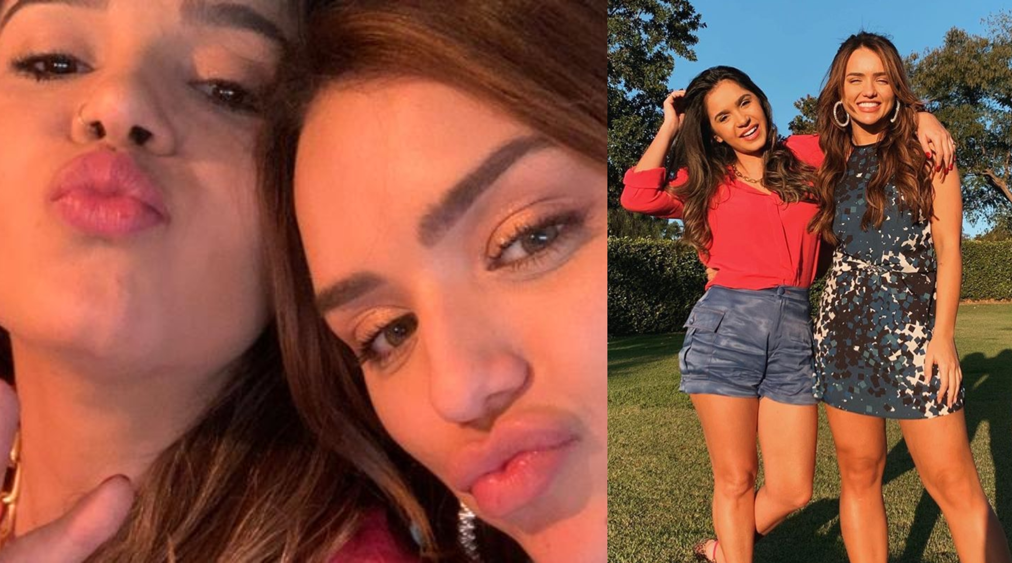 Rafa Kalimann e Gizelly se reencontram após BBB20 e fãs vão a loucura