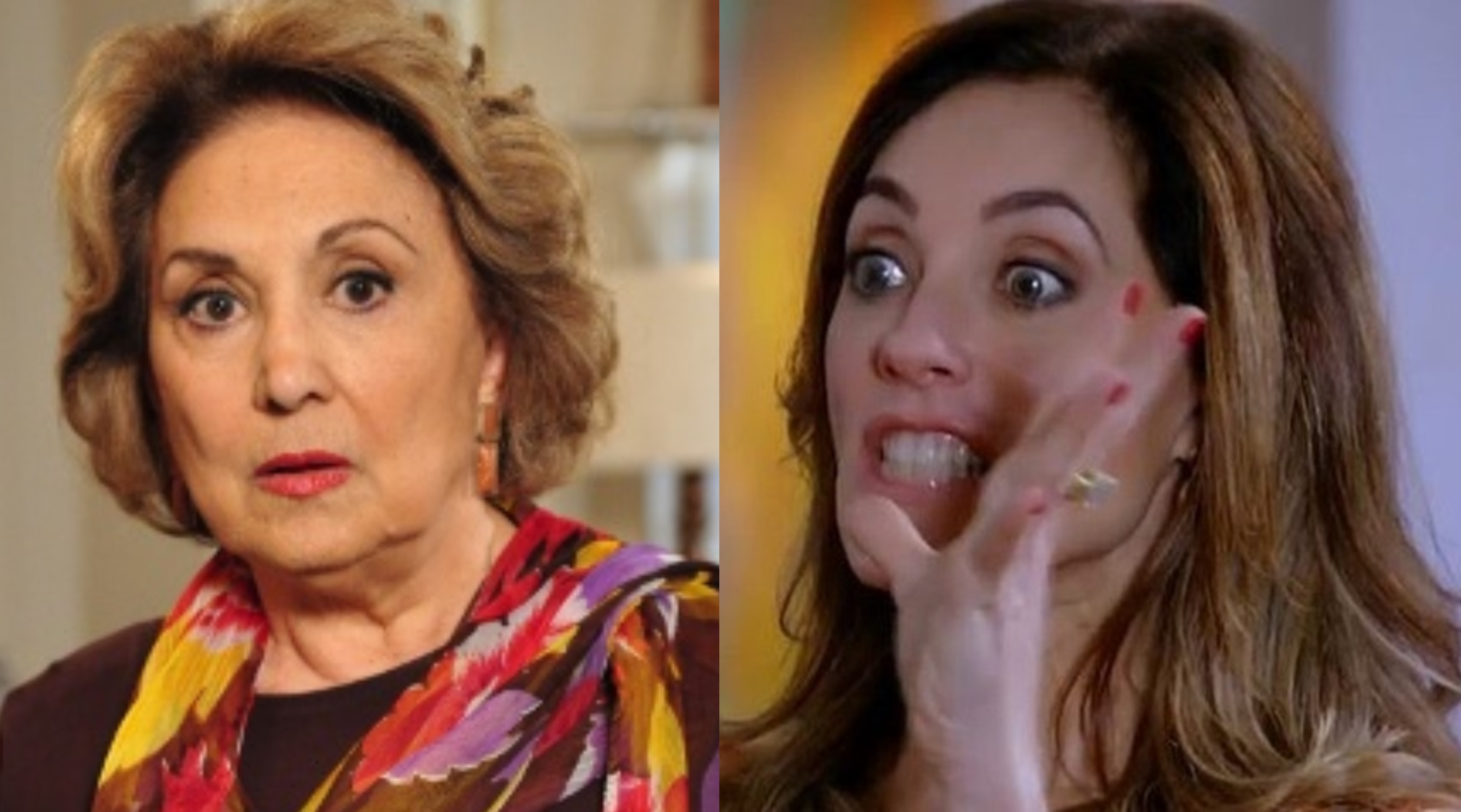 Fina Estampa: Ao ter segredo revelado, Tereza Cristina enlouquece e enforca Íris