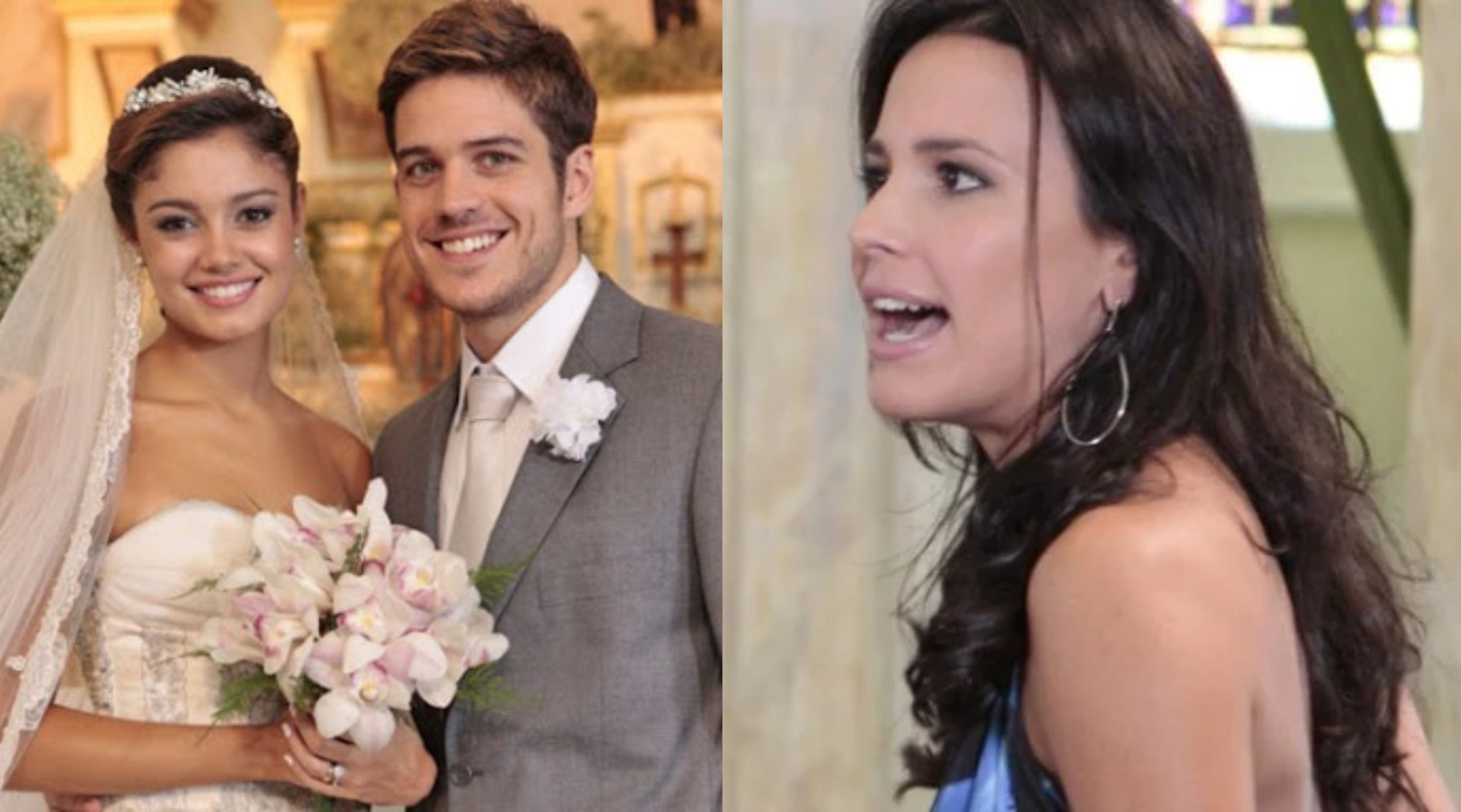 Fina Estampa: Zuleika invade o casamento de Amália e acusa Rafael de querer roubar o dinheiro de Griselda