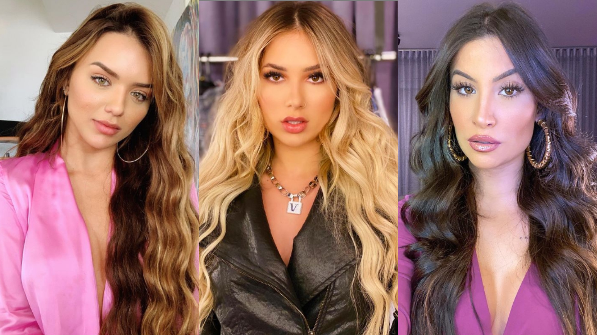 Curtinho ou cabelão? Confira o antes e depois de 3 influenciadoras digitais que usam e abusam do mega hair