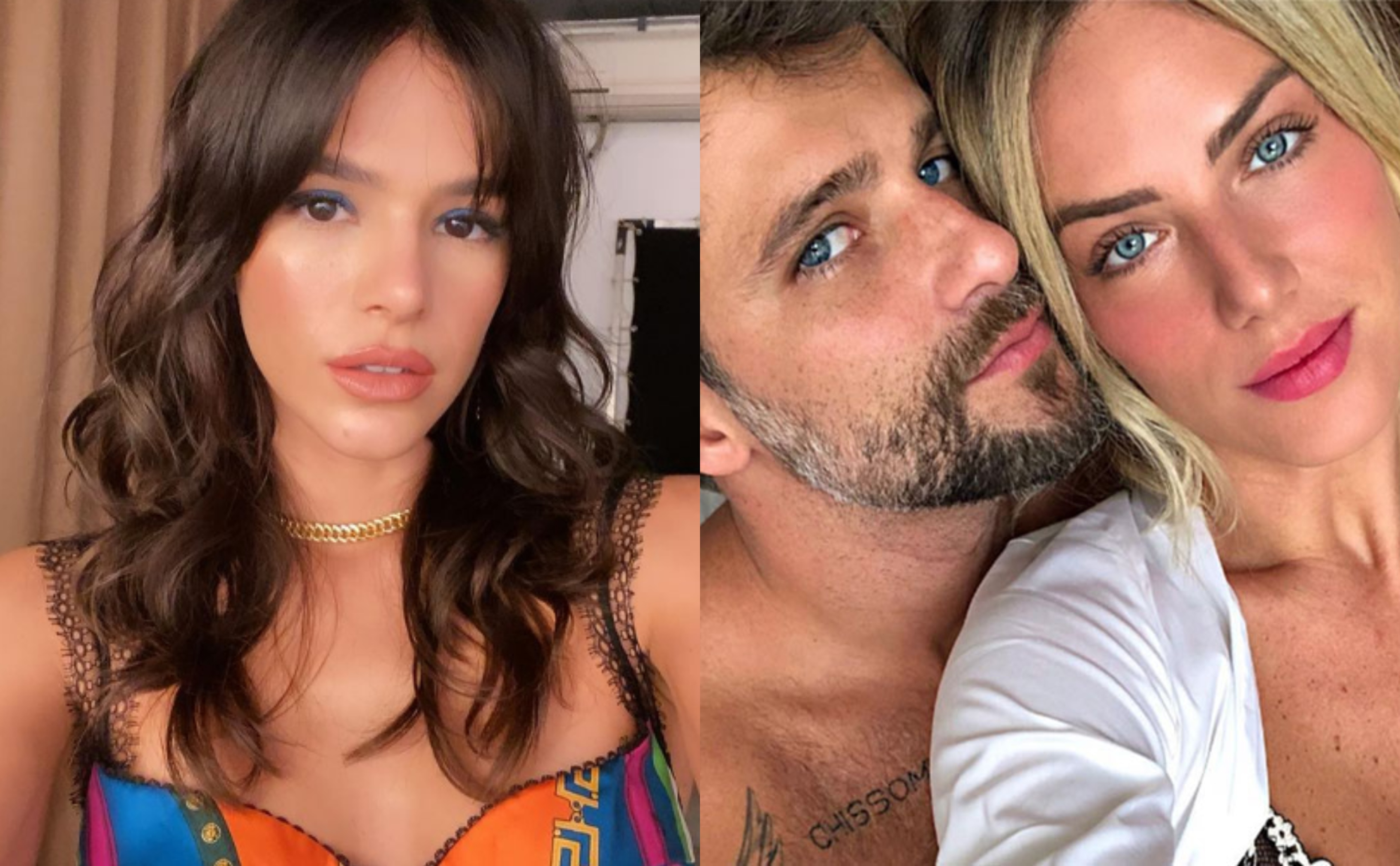 Bruna Marquezine brinca com polêmica envolvendo Bruno Gagliasso e Giovanna Ewbank: “Surubão 2.0 nas Maldivas”