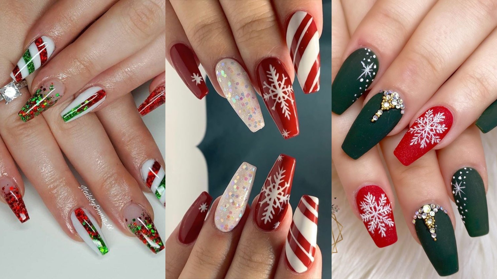 Então, é Natal! 20 ideias de nail art para entrar no clima natalino