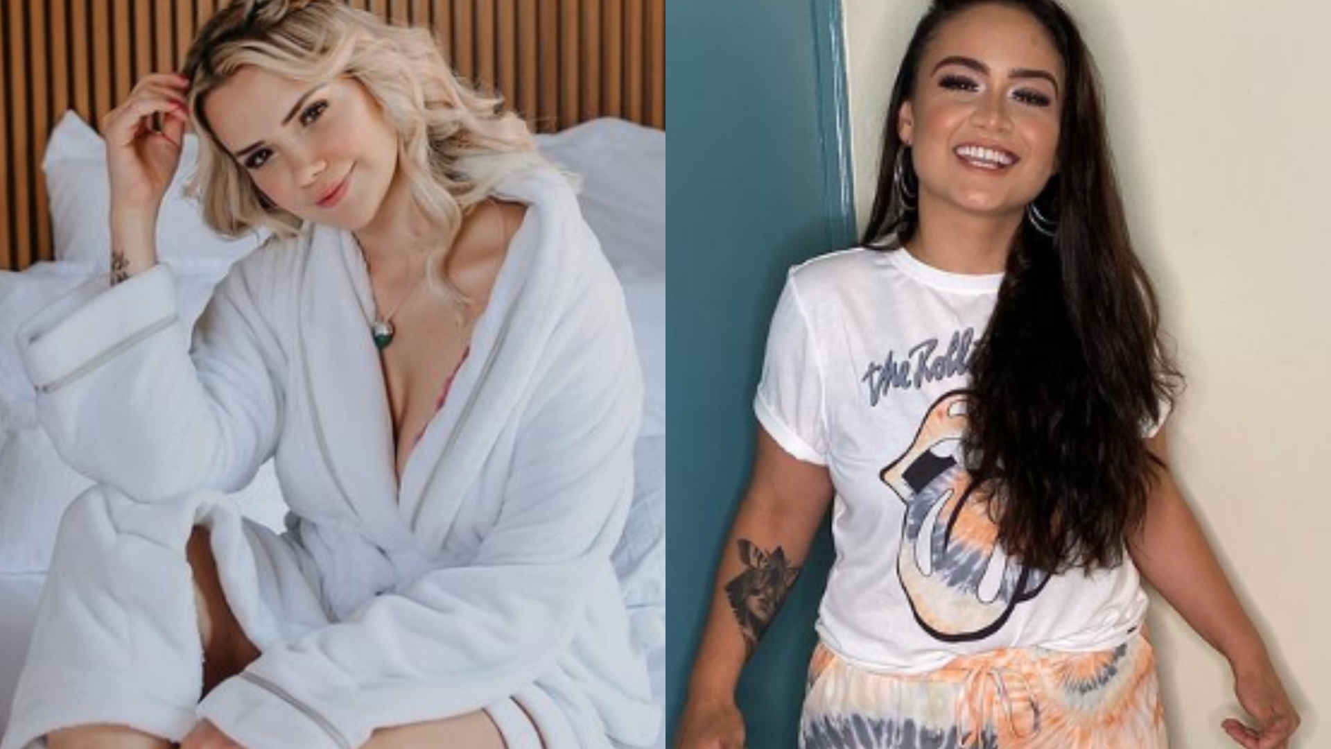QUANTO AMOR! Marcela McGowan posta foto romântica com Luiza, após assumir affair