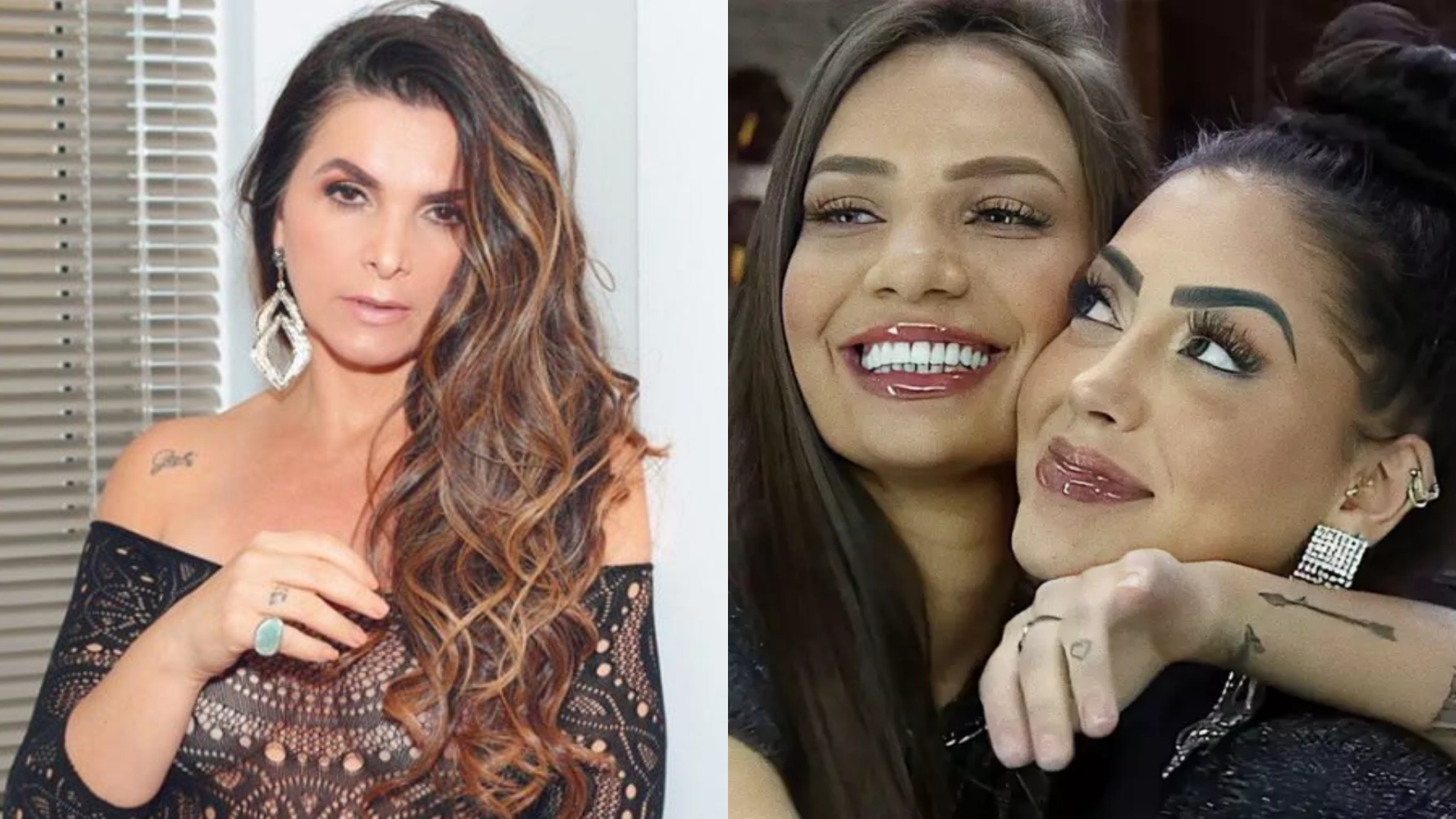Em suposto áudio, Luiza Ambiel afirma que rolou beijão de MC Mirella e Stéfani Bays em festa de ‘A Fazenda 12’