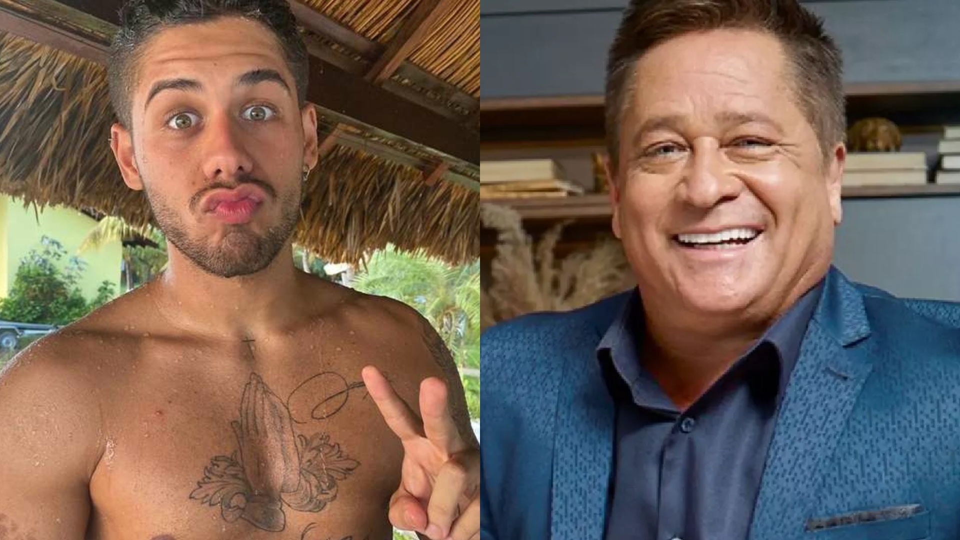 Leonardo confessa que Zé Felipe largou os estudos com 14 anos: “Atrapalhava o povo na classe”