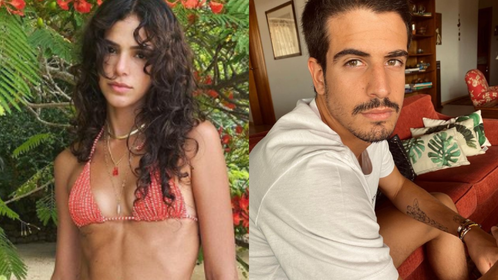 TÁ ROLANDO! Bruna Marquezine e Enzo Celulari se beijam em viagem a Noronha; Confira vídeo