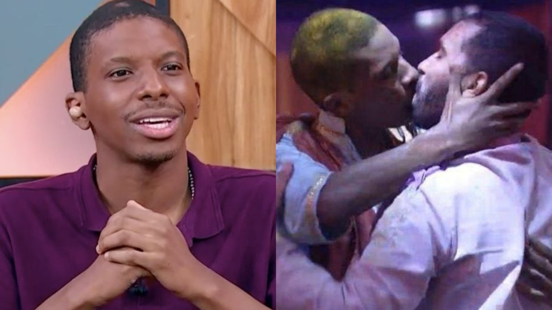 O Brasil shippou! Lucas fala sobre beijo em Gilberto no ‘BBB21’: “Foi um ato de amor”