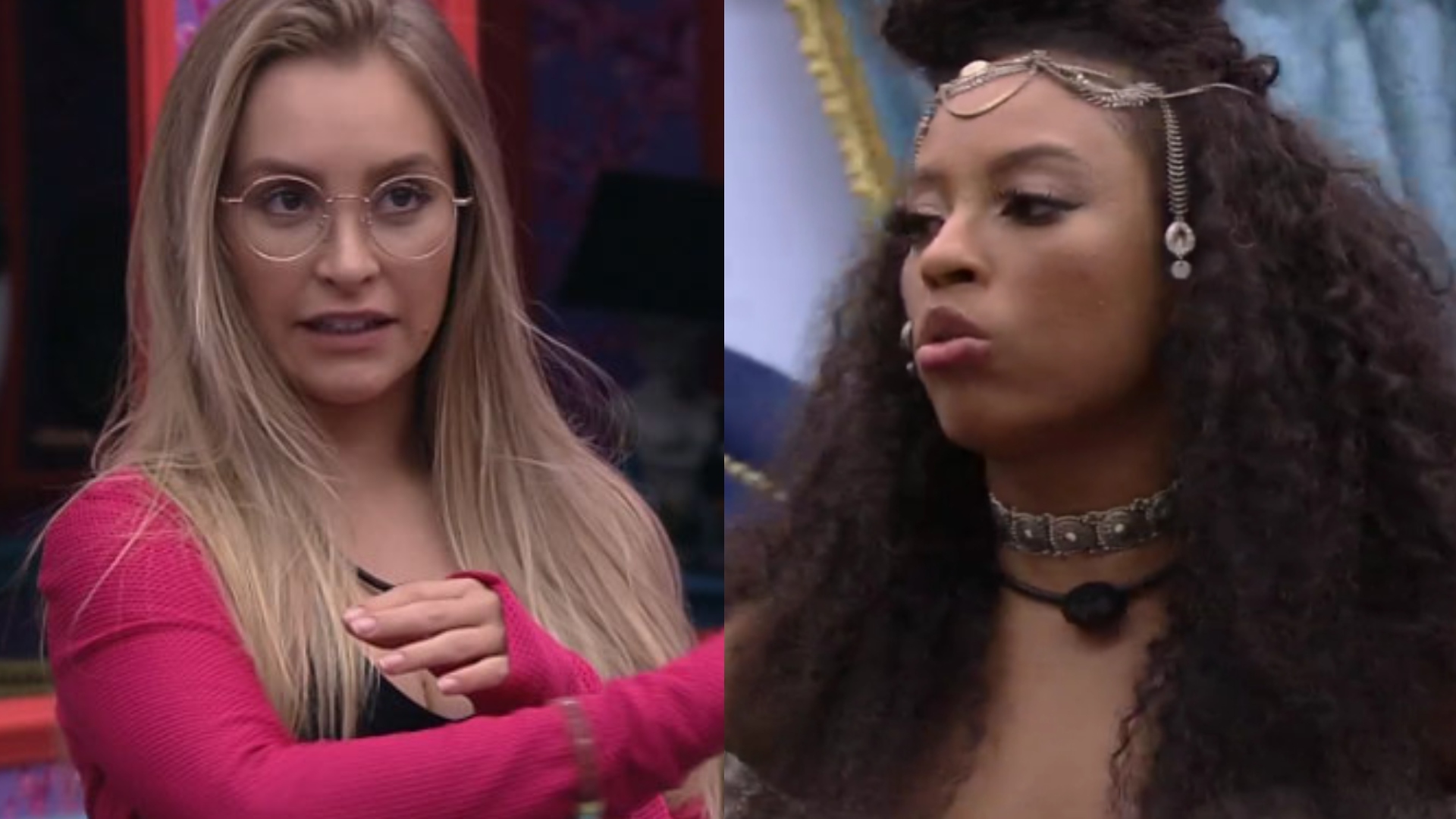BBB21: Lumena surta com Carla Diaz novamente e dispara “Toda cagad* na branquitude”