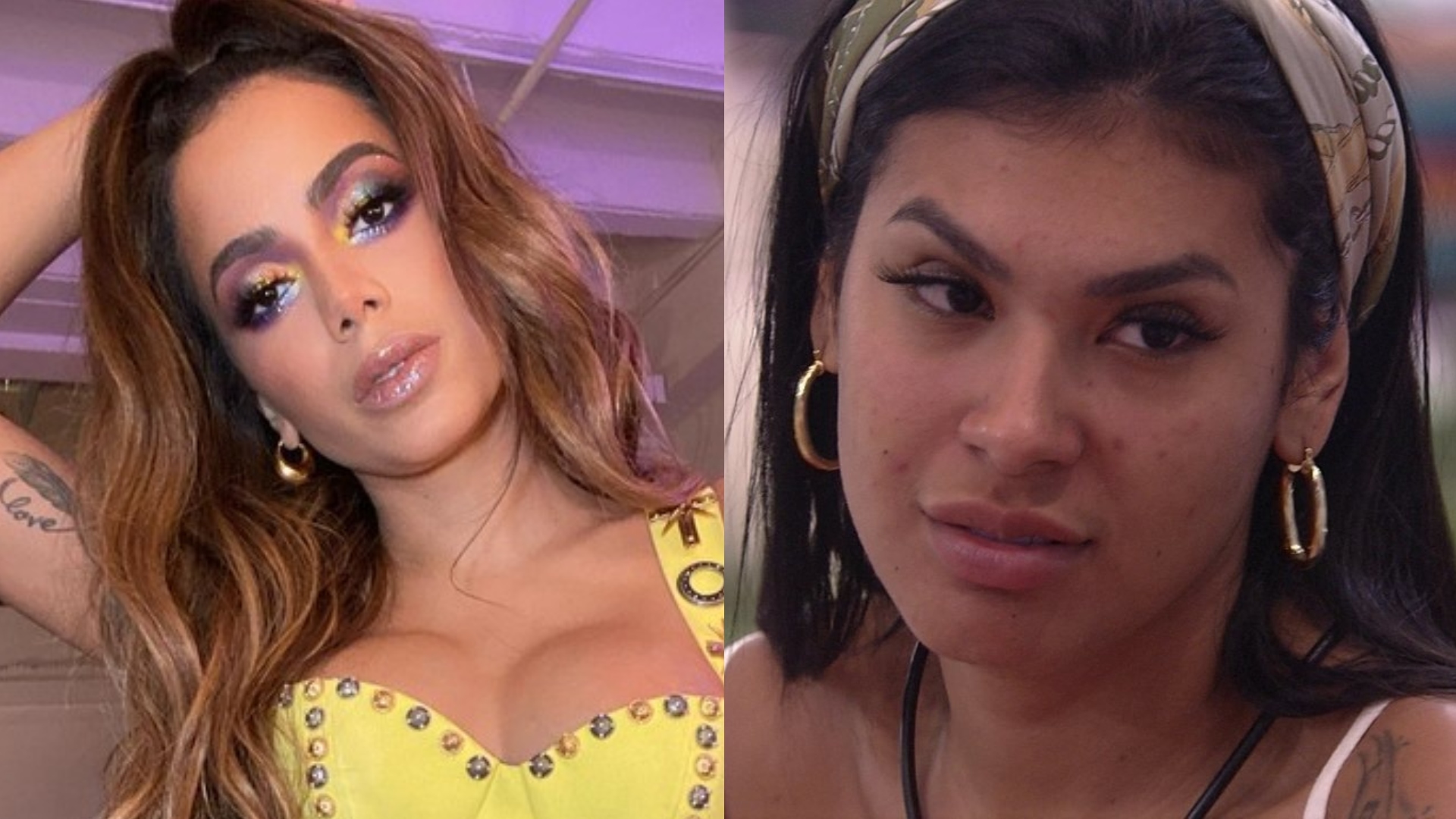 BBB21: Após polêmicas, Anitta manda recado para Pocah: “Volta a dormir”