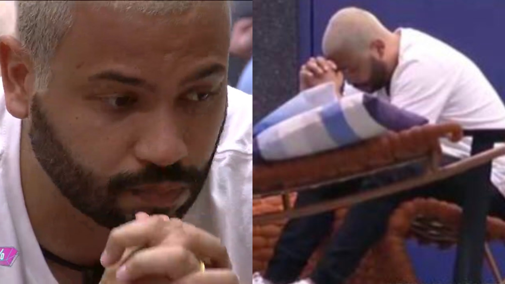 BBB21: O desespero veio! Reação de Projota após a eliminação de Nego Di viraliza: “Não entra na minha cabeça”