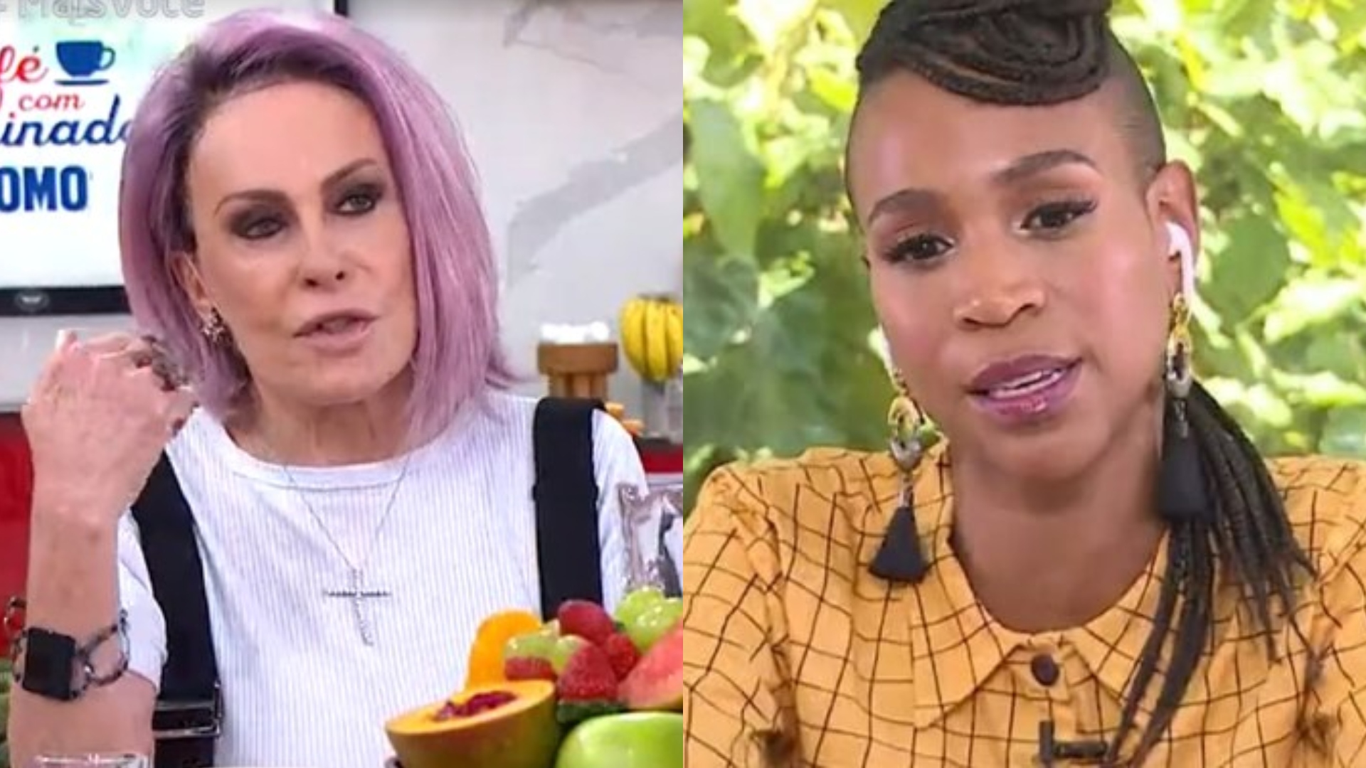 No ‘Mais Você’, Karol Conká reage as tretas na casa, fala de perseguição com Lucas Penteado e dispara: “Pedi para sair porque senti o remorso”