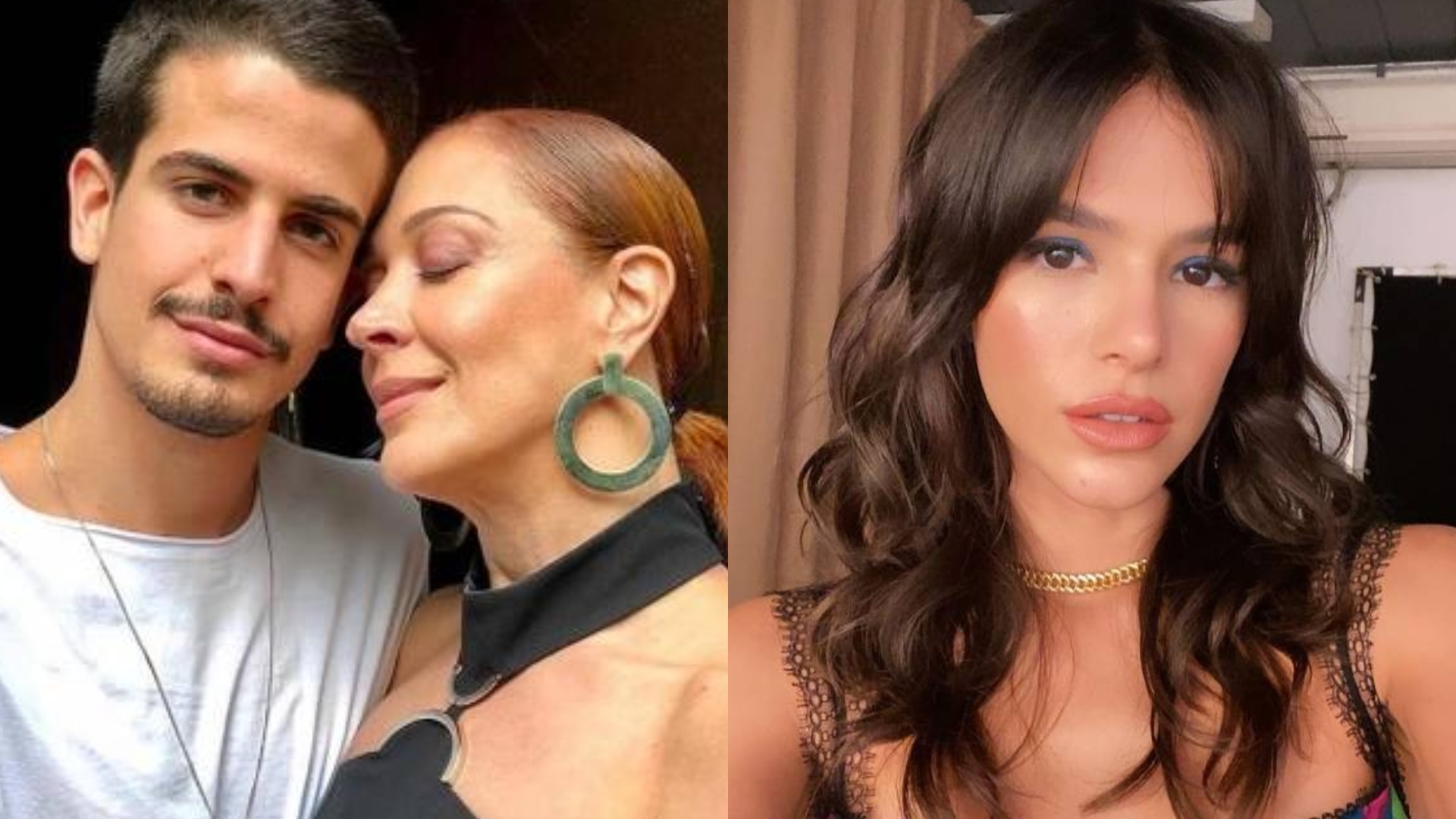 No ‘Mais Você’, Claudia Raia comenta romance do filho Enzo Celulari com Bruna Marquezine