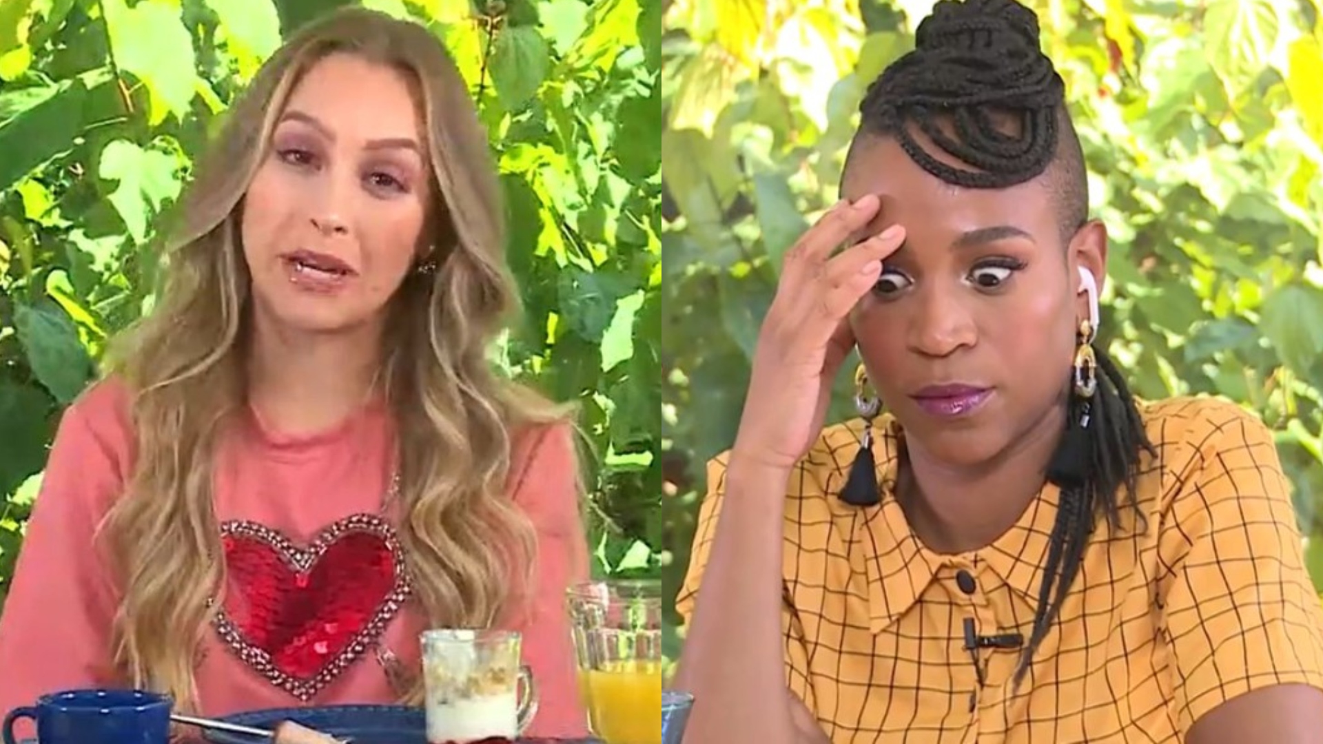 No ‘Mais Você’, Carla Diaz dispara sobre treta com Karol Conká no início do ‘BBB21’: “Foi lamentável”