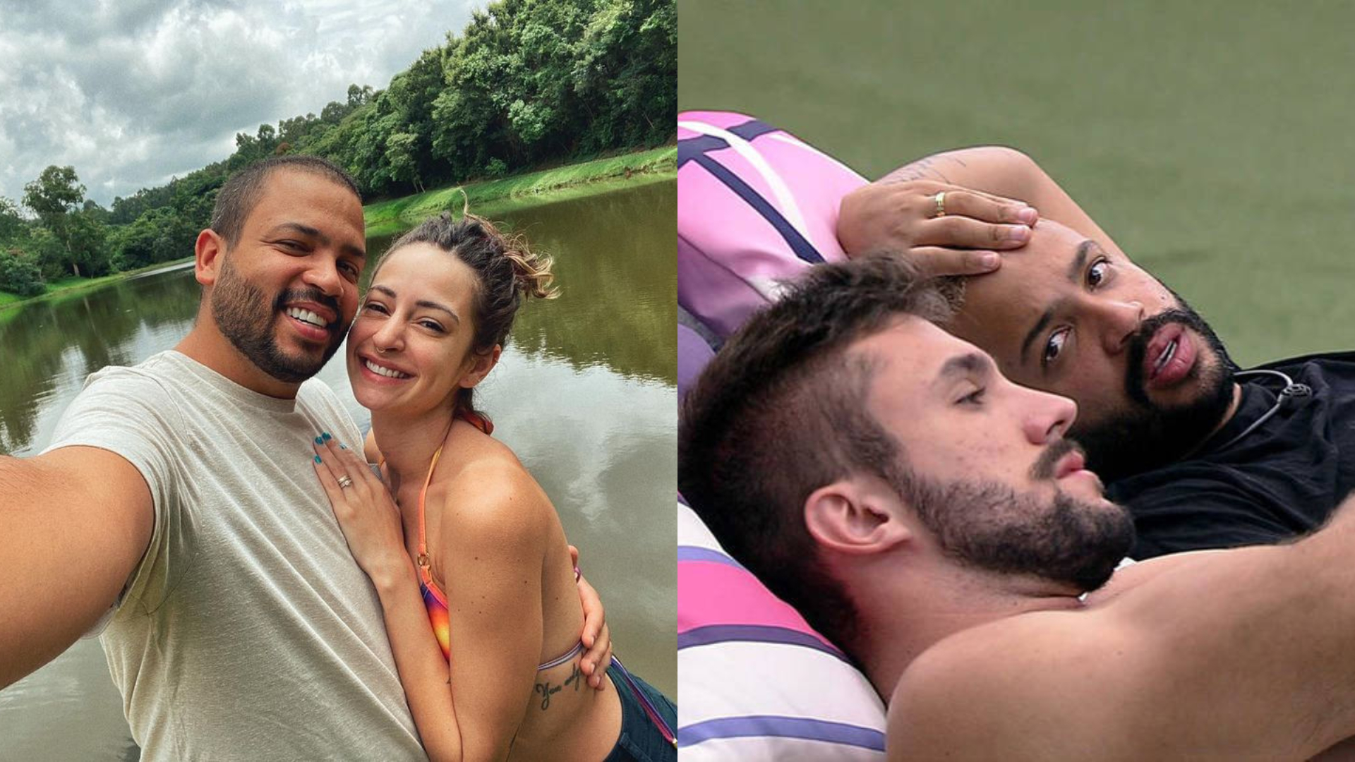 Esposa de Projota brinca sobre ter dar uma prova de amor maior que a de Arthur