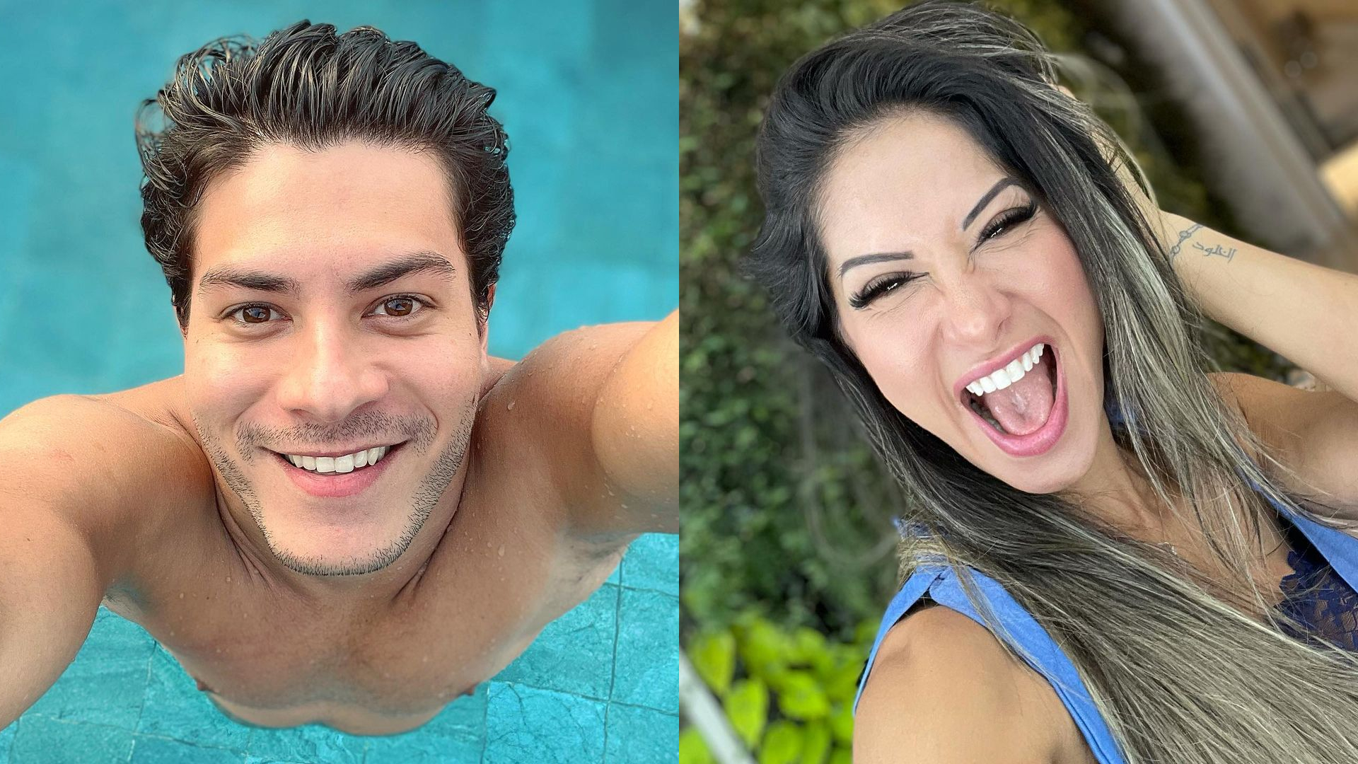 Arthur Aguiar é questionado sobre volta com Mayra Cardi e afirma: “Nem tudo precisa ser dito com todas as letras e palavras”