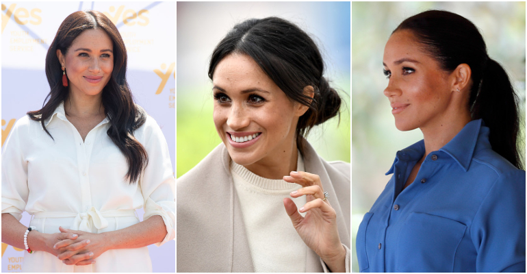 7 penteados ‘reais’: Rodrigo Cintra comenta os looks de Meghan Markle; inspire-se!