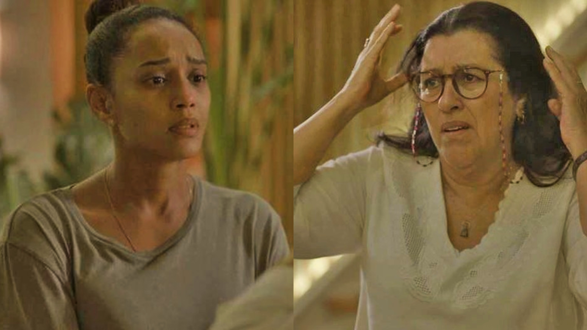 Amor de Mãe: Vitória revela à Lurdes verdade sobre Sandro e deixa babá em choque