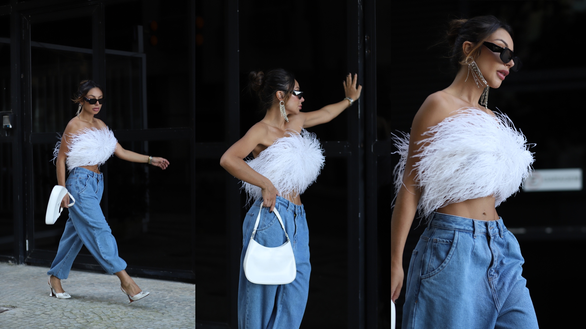 Influenciadora digital dá dicas de como usar plumas em looks