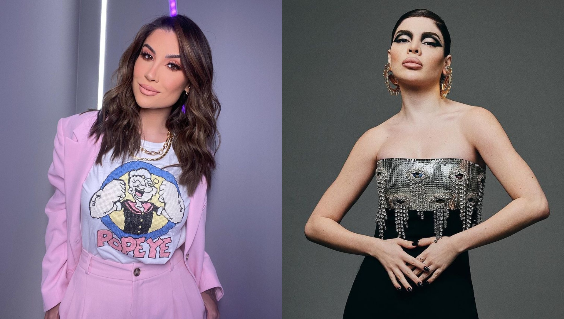 Bianca Andrade e Gkay protagonizam beijão em premiação
