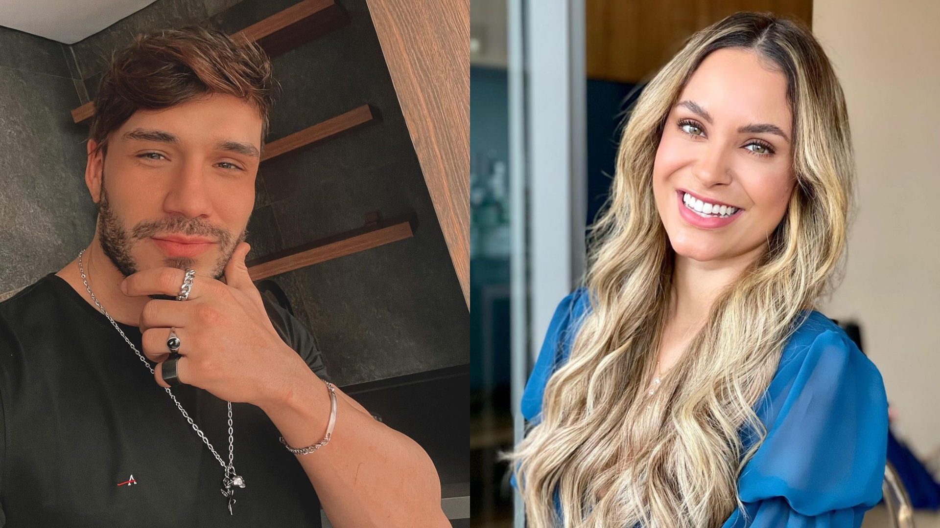 Em clima de romance, Lucas Viana se derrete por Sarah Andrade