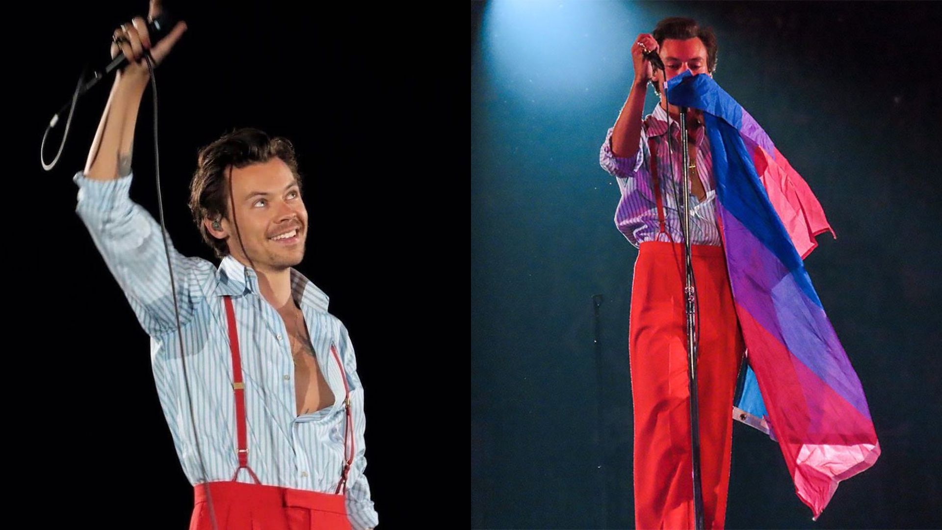 No ‘Mês da Visibilidade Bissexual’, Harry Styles levanta bandeira da causa