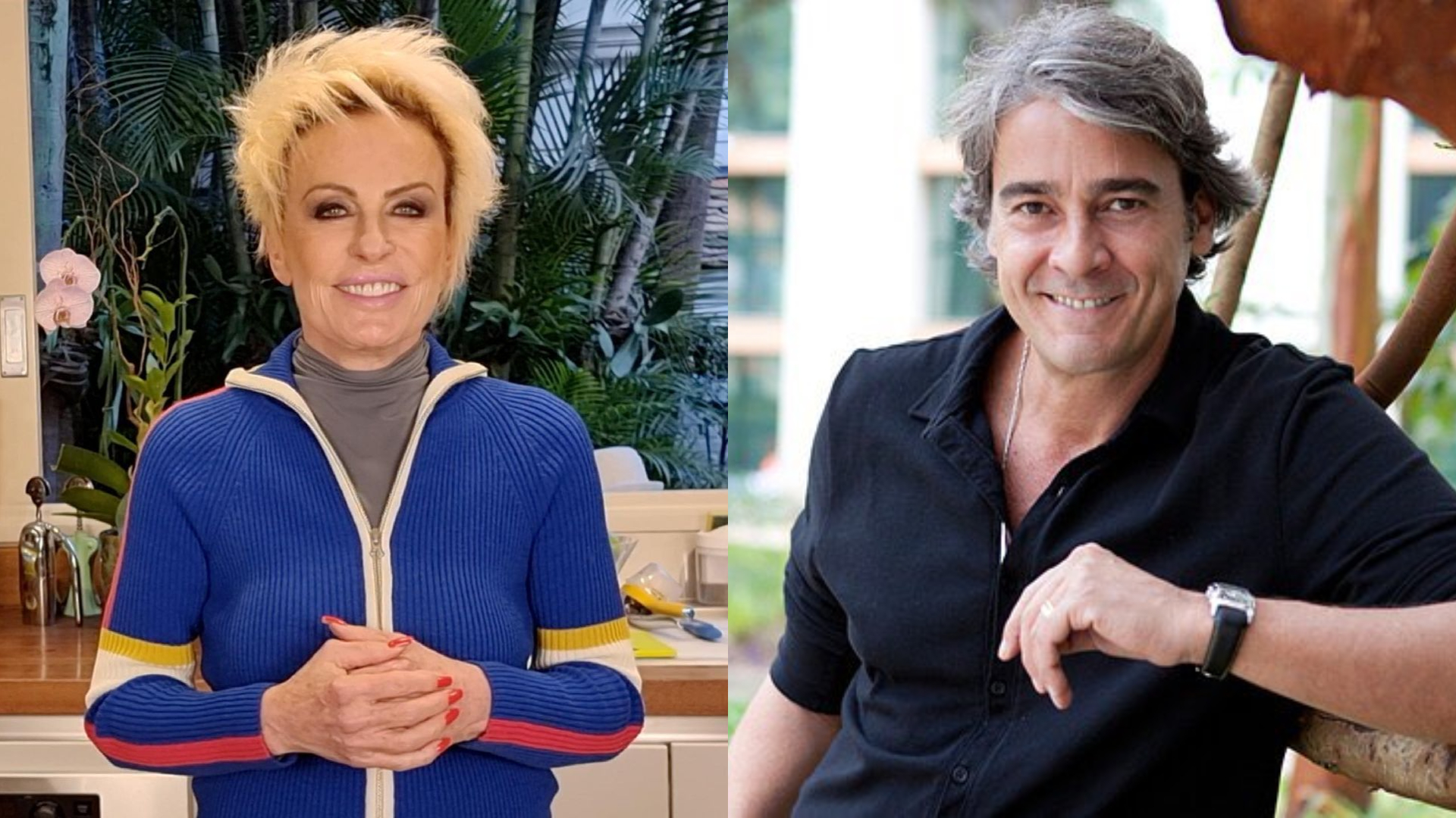 Ana Maria Braga se confunde e troca “crush” de Alexandre Borges