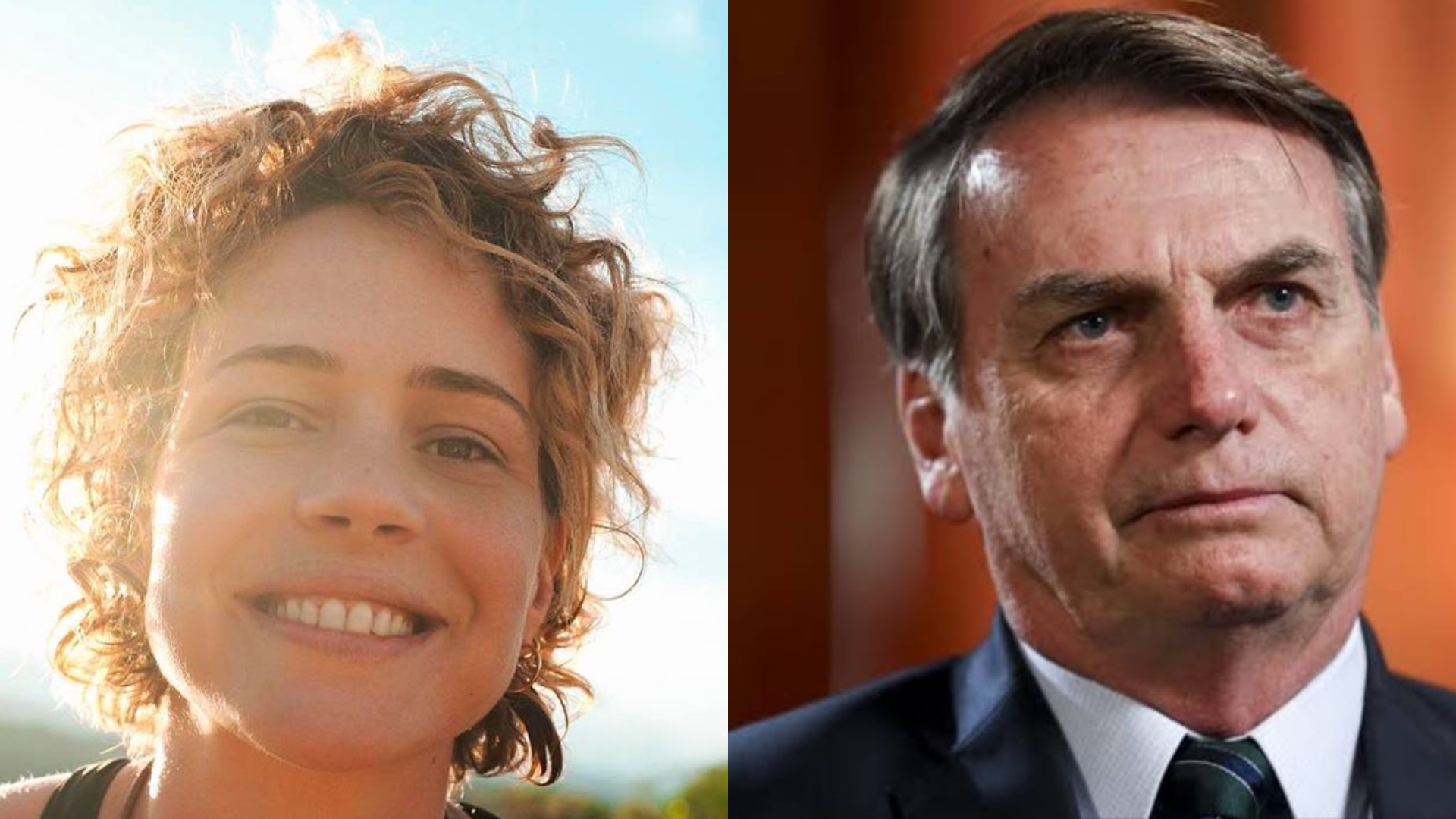 Leandra Leal critica postura de Bolsonaro: “É inadmissível um presidente ofender uma mulher”