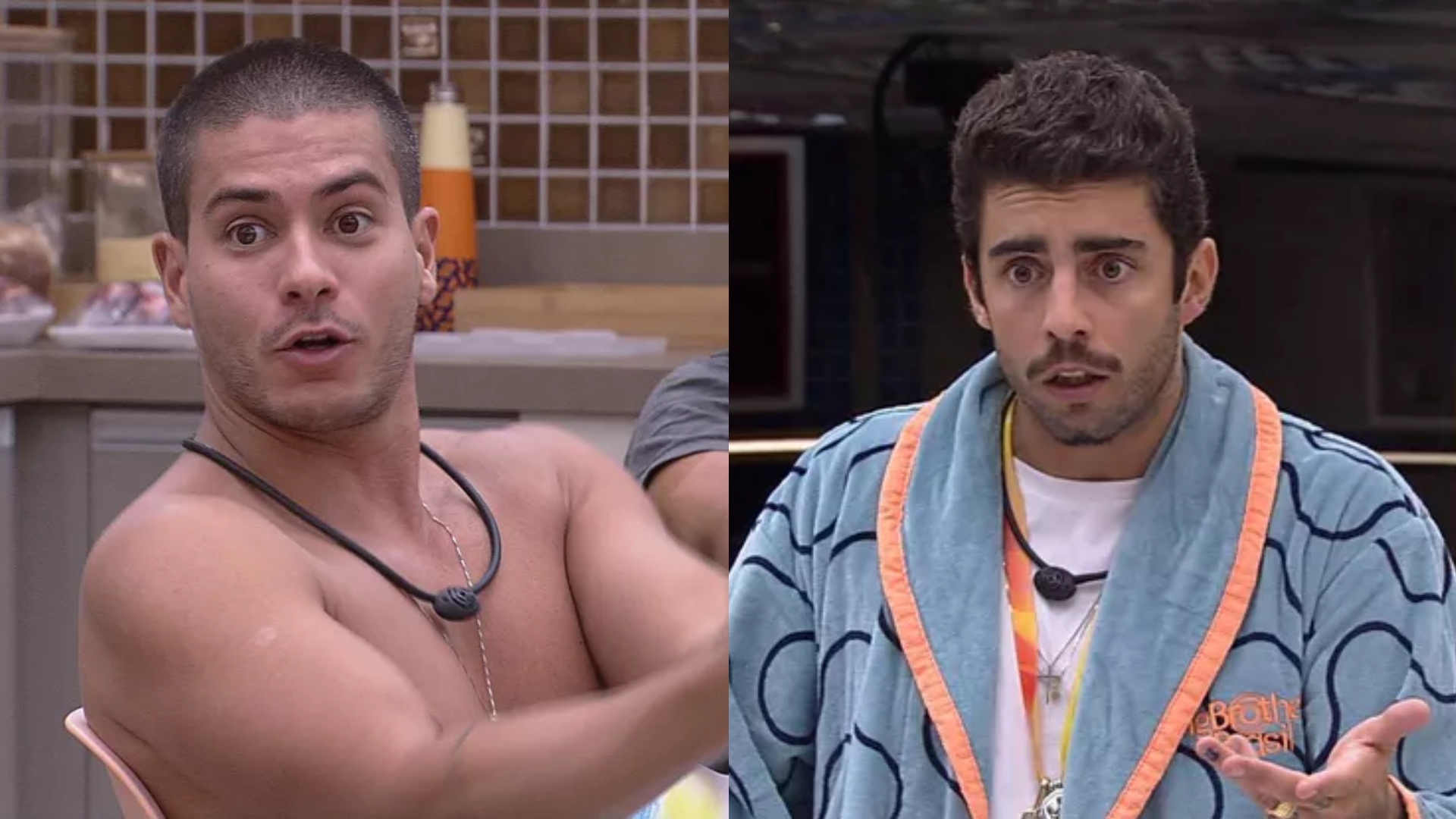 BBB22: Arthur Aguiar e Pedro Scooby se desculpam após briga feia
