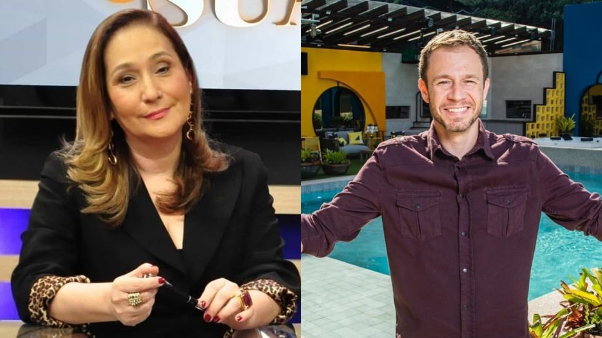 EITA! Sônia Abrão responde alfintetada de Tiago Leifert e cita Luciano Huck