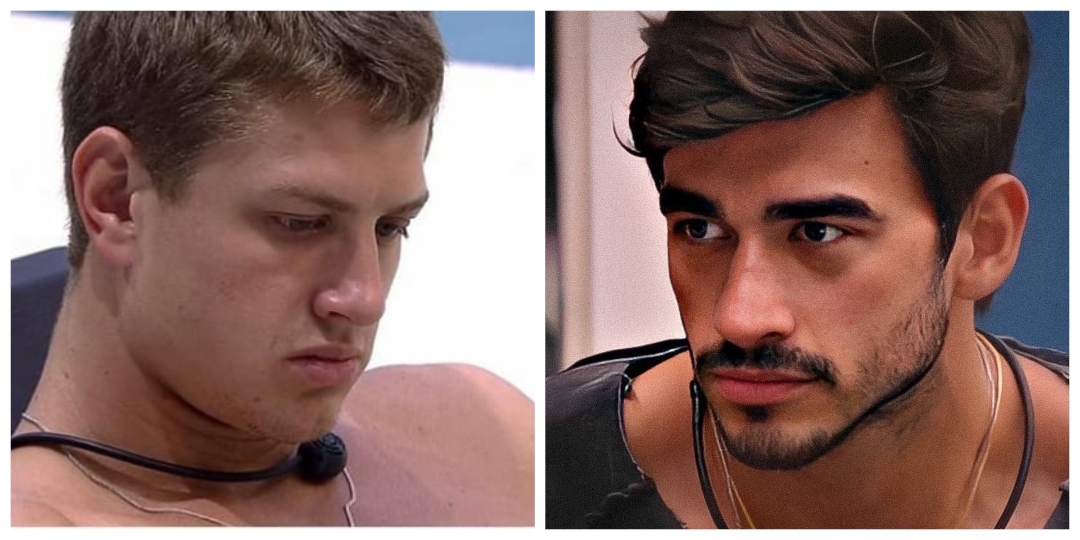 Após ser vetado da prova do Líder, Lucas detona Guilherme: “Traíra”