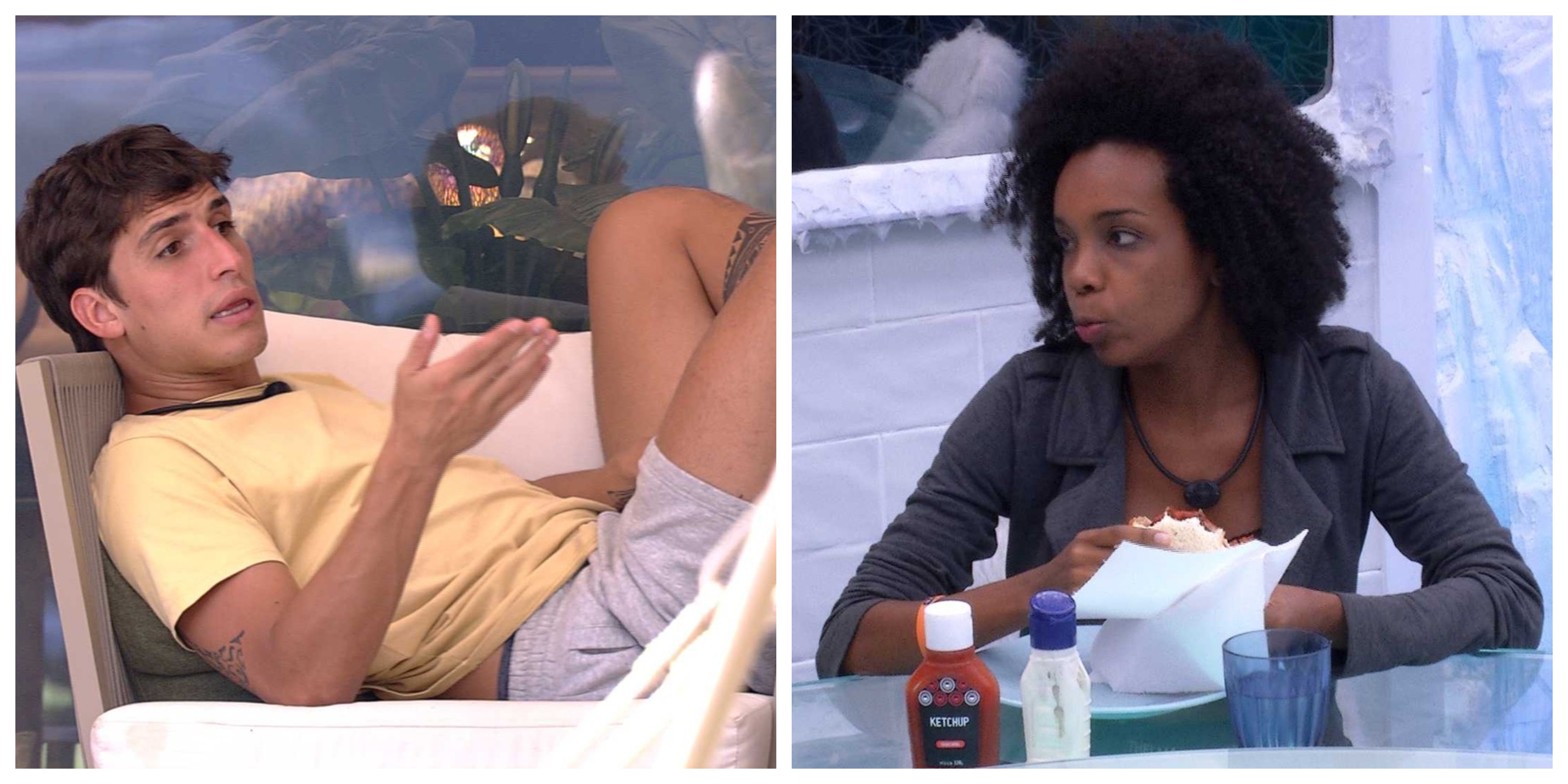 BBB20: Em conversa com Babu, Prior critica Thelma: “A política de jogo dela está bizarra em relação a você”