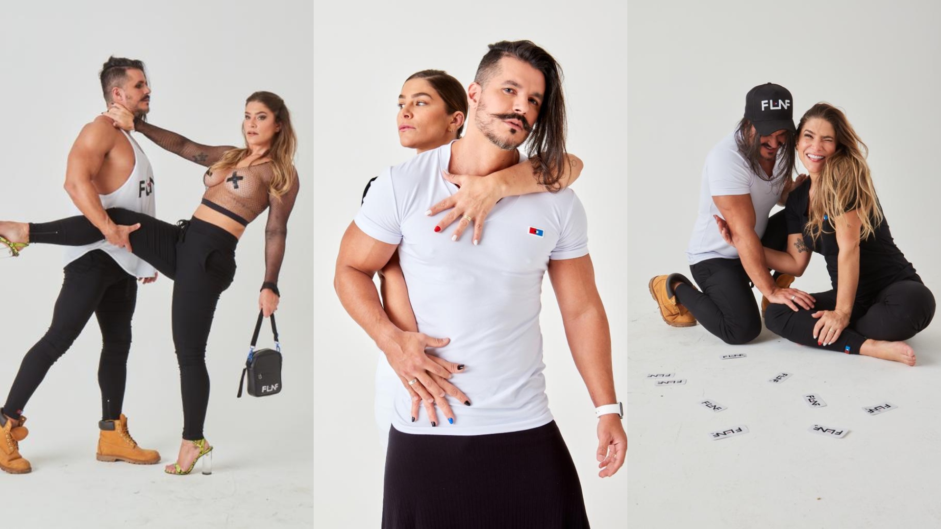 Bruno Lopes e Priscila Fantin lançam projeto de moda voltado para a igualdade de gênero