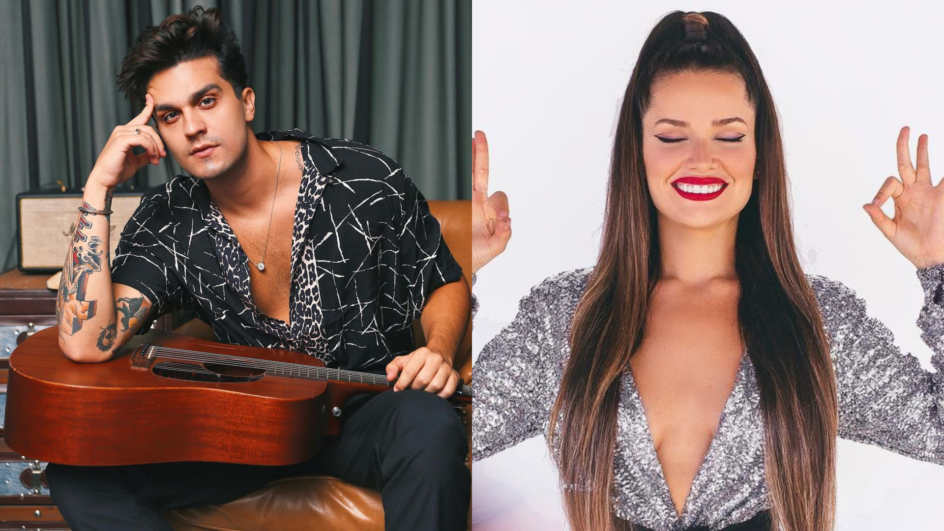 Luan Santava convida Juliette para estrelar seu novo clipe