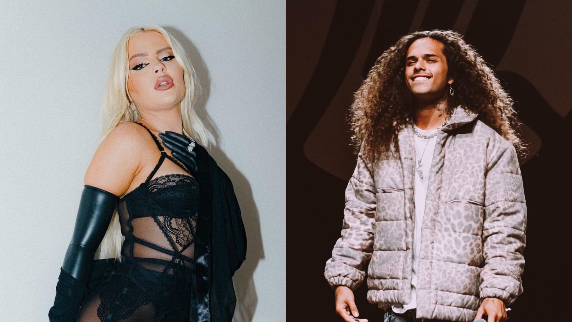 Luísa Sonza e Vitão cantam juntos na festa de Virgínia Fonseca