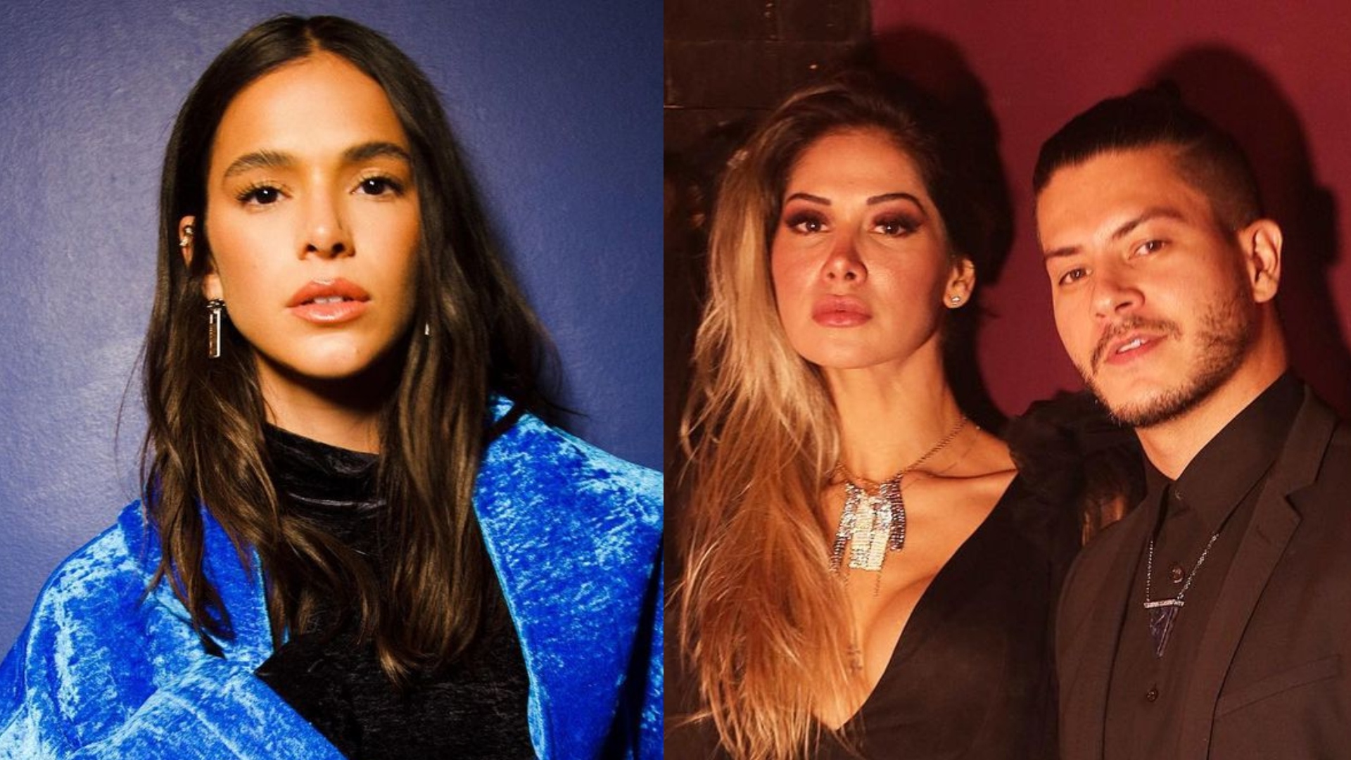 BBB22: Bruna Marquezine alfineta Arthur Aguiar e Maíra Cardi